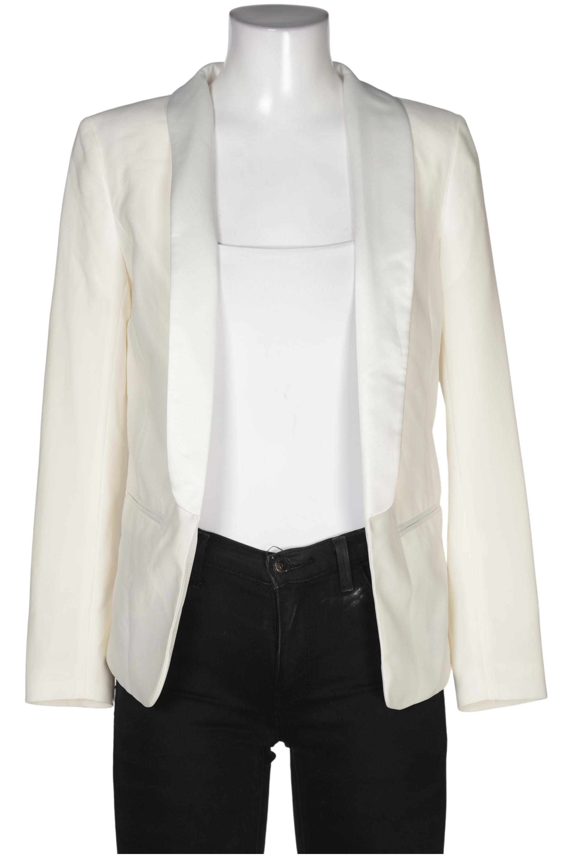 

H&M Damen Blazer, cremeweiß, Gr. 36