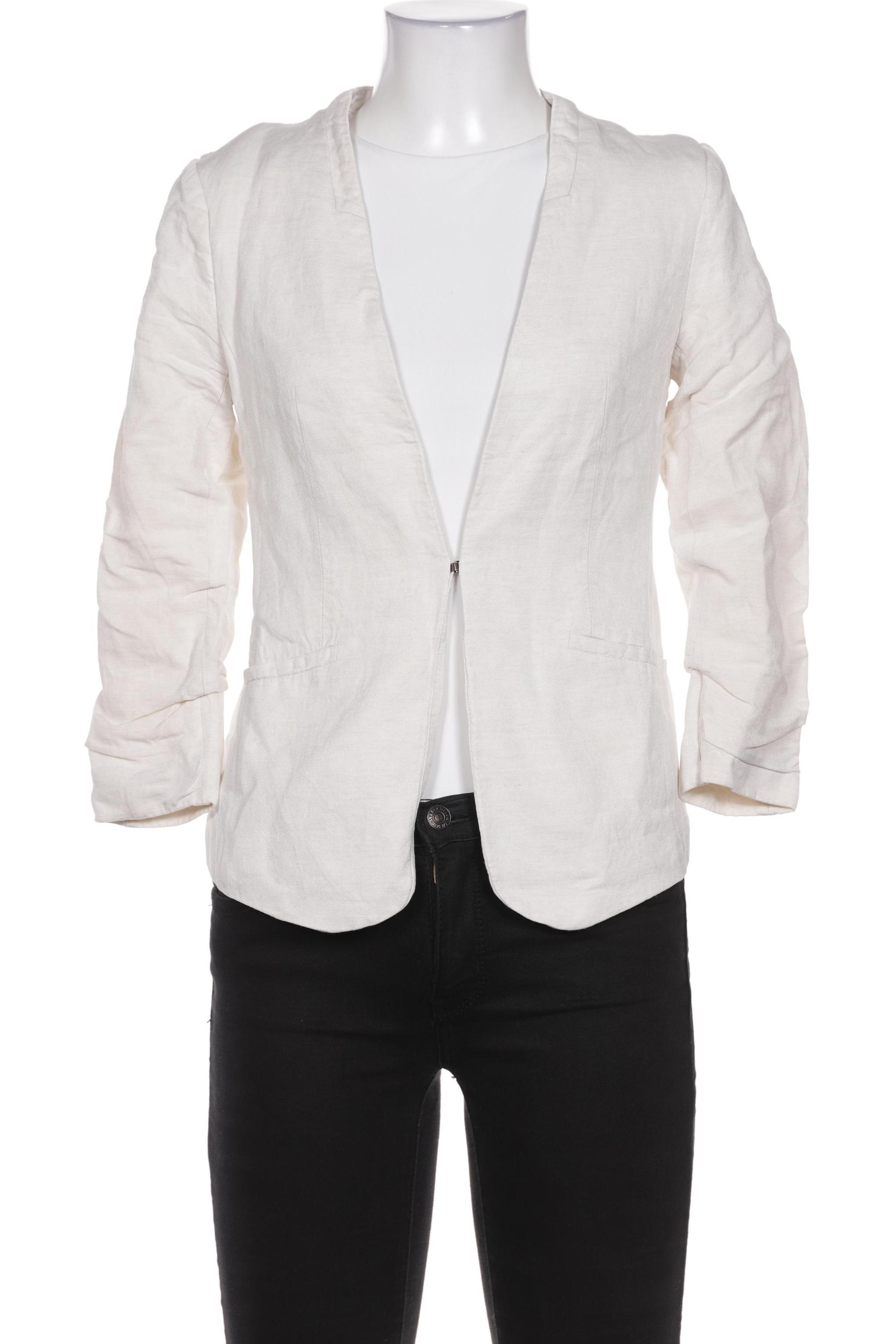 

H&M Damen Blazer, cremeweiß