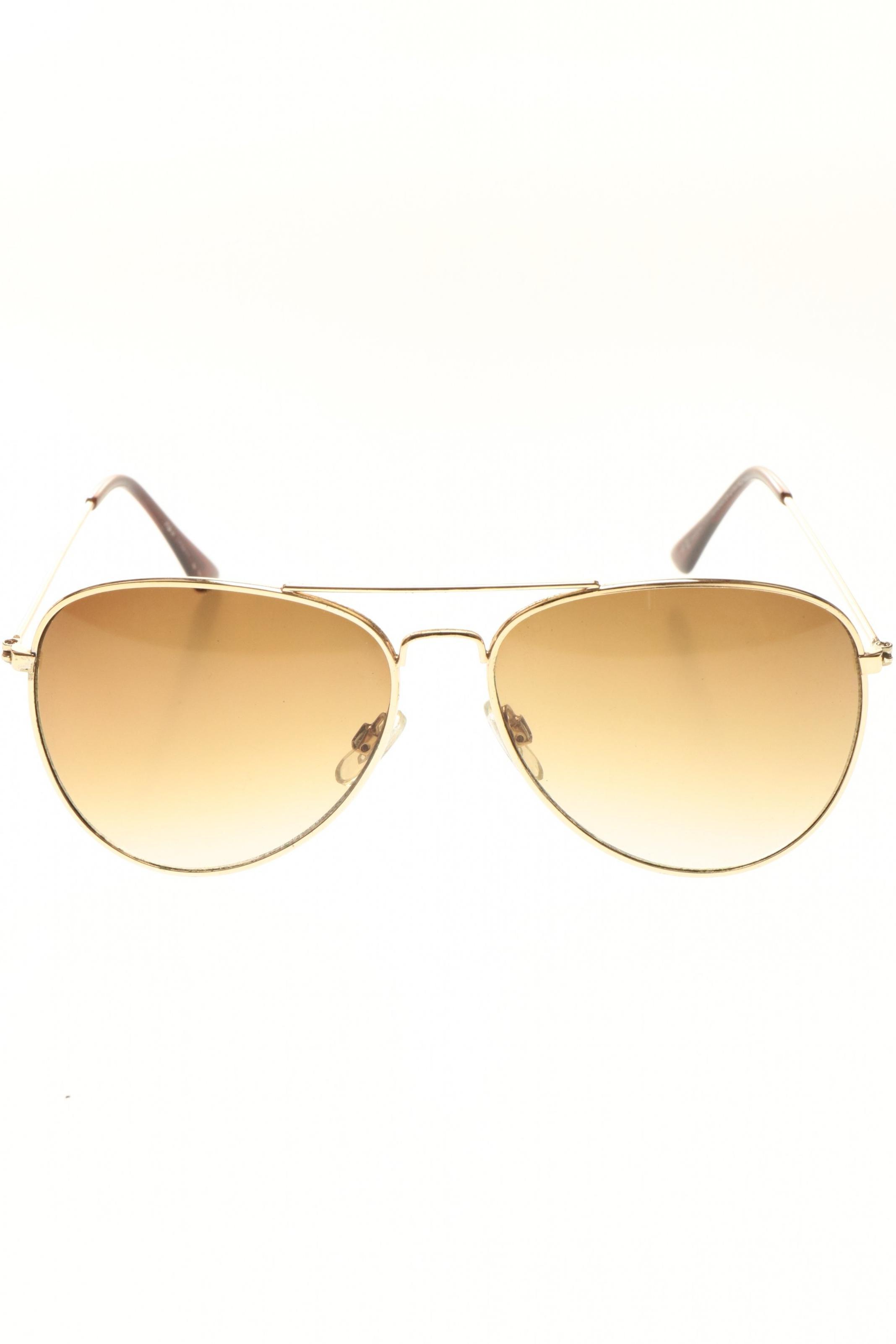 

H&M Damen Sonnenbrille, gold, Gr.