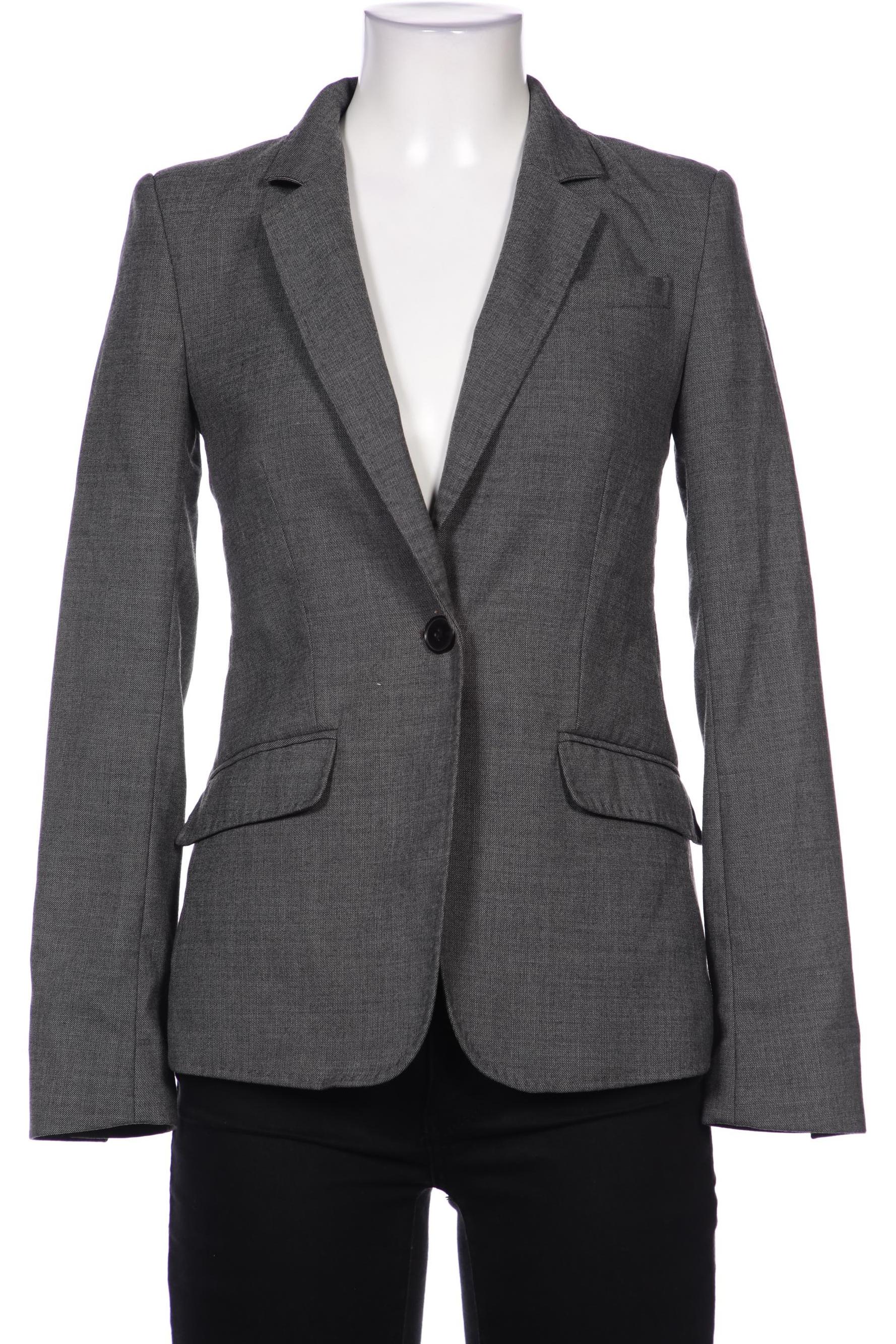 

H&M Damen Blazer, grau, Gr. 34