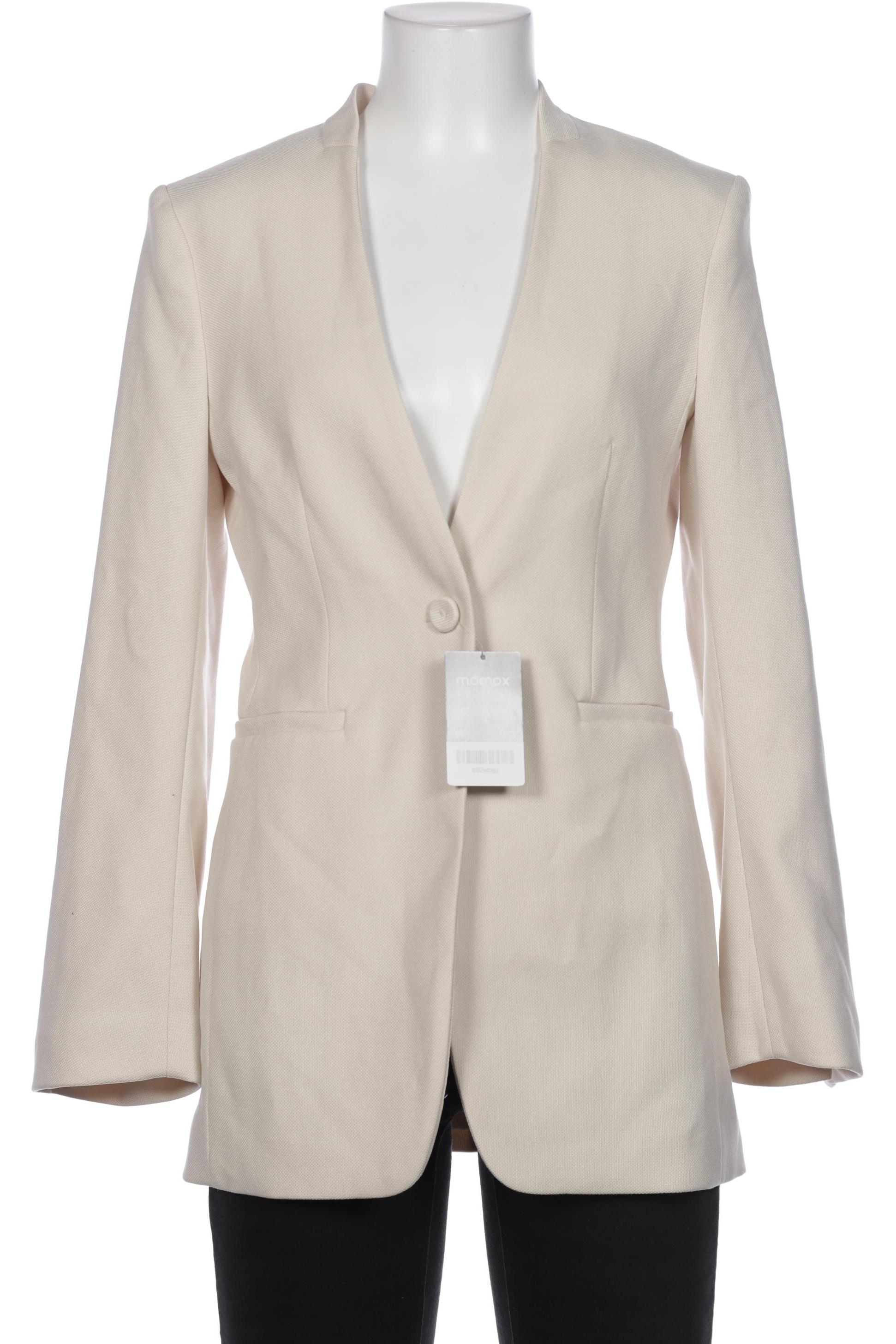 

H&M Damen Blazer, cremeweiß, Gr. 36