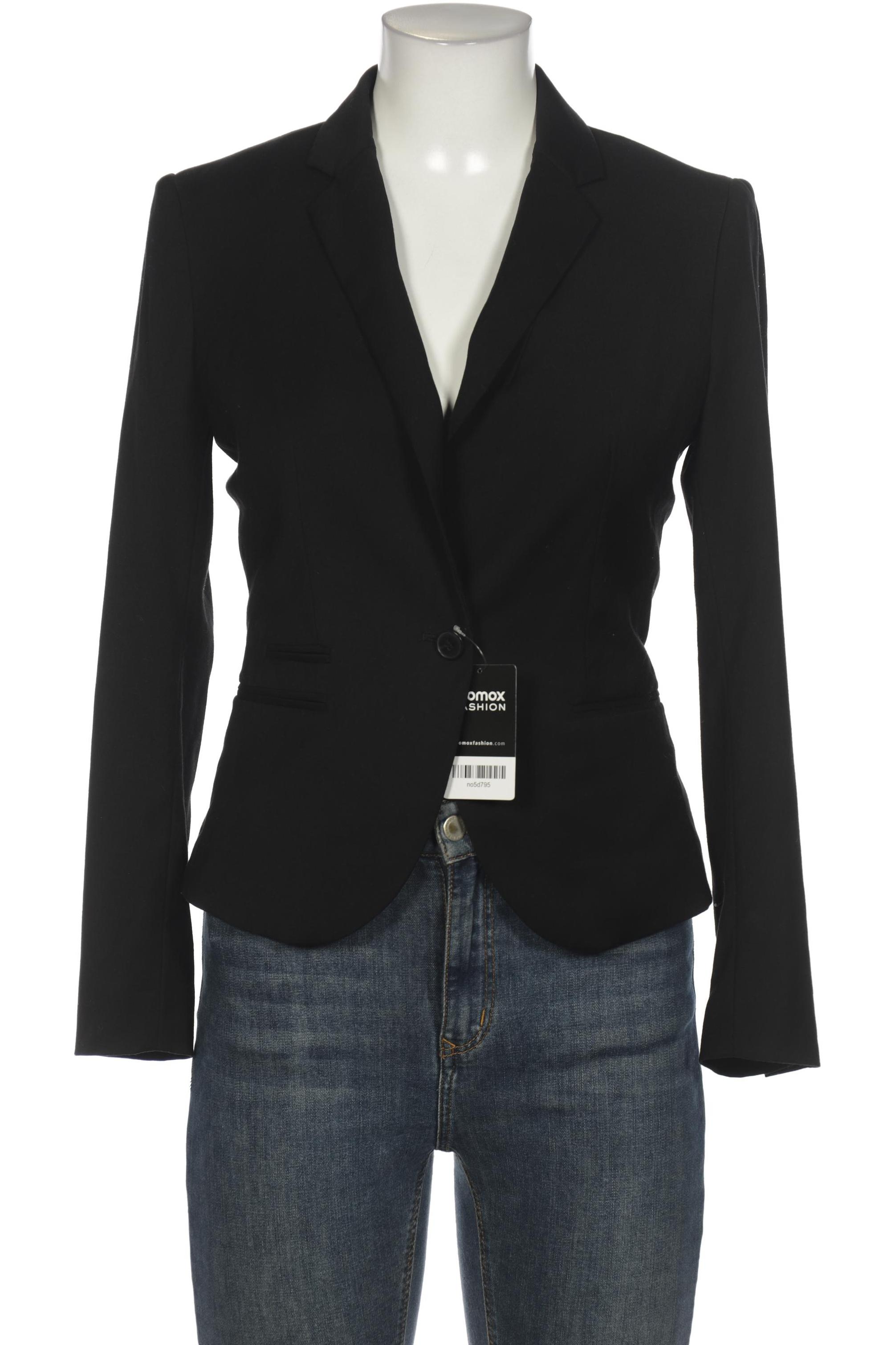 

H&M Damen Blazer, schwarz, Gr. 38