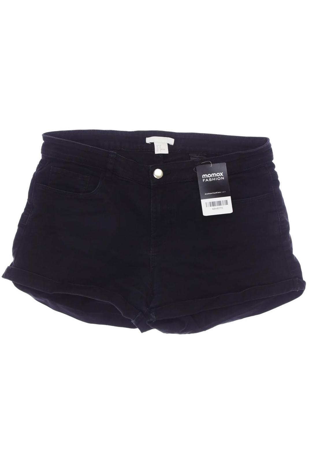 

H&M Damen Shorts, schwarz, Gr. 38