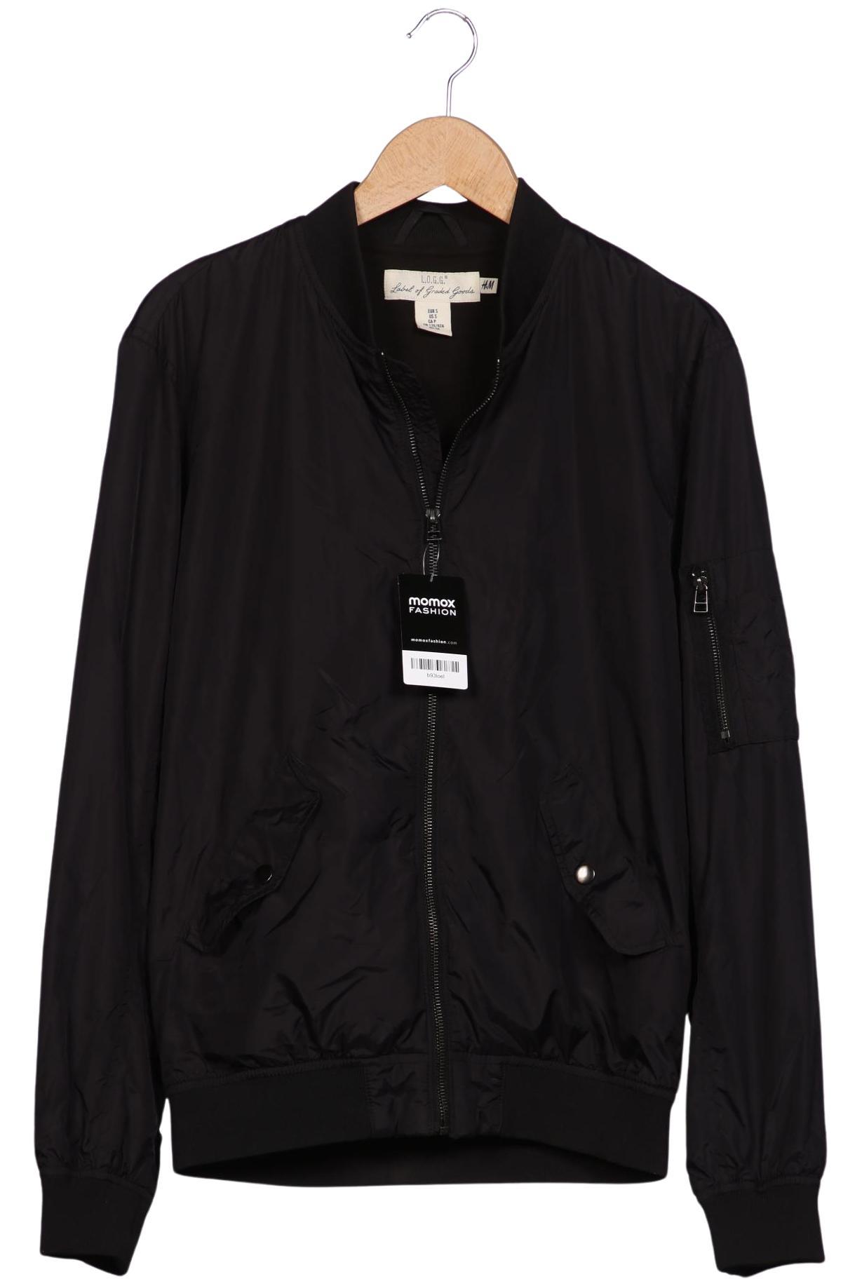 

H&M Damen Jacke, schwarz, Gr. 36