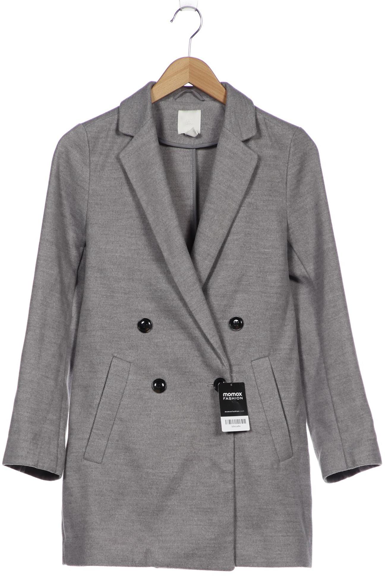 

H&M Damen Mantel, grau