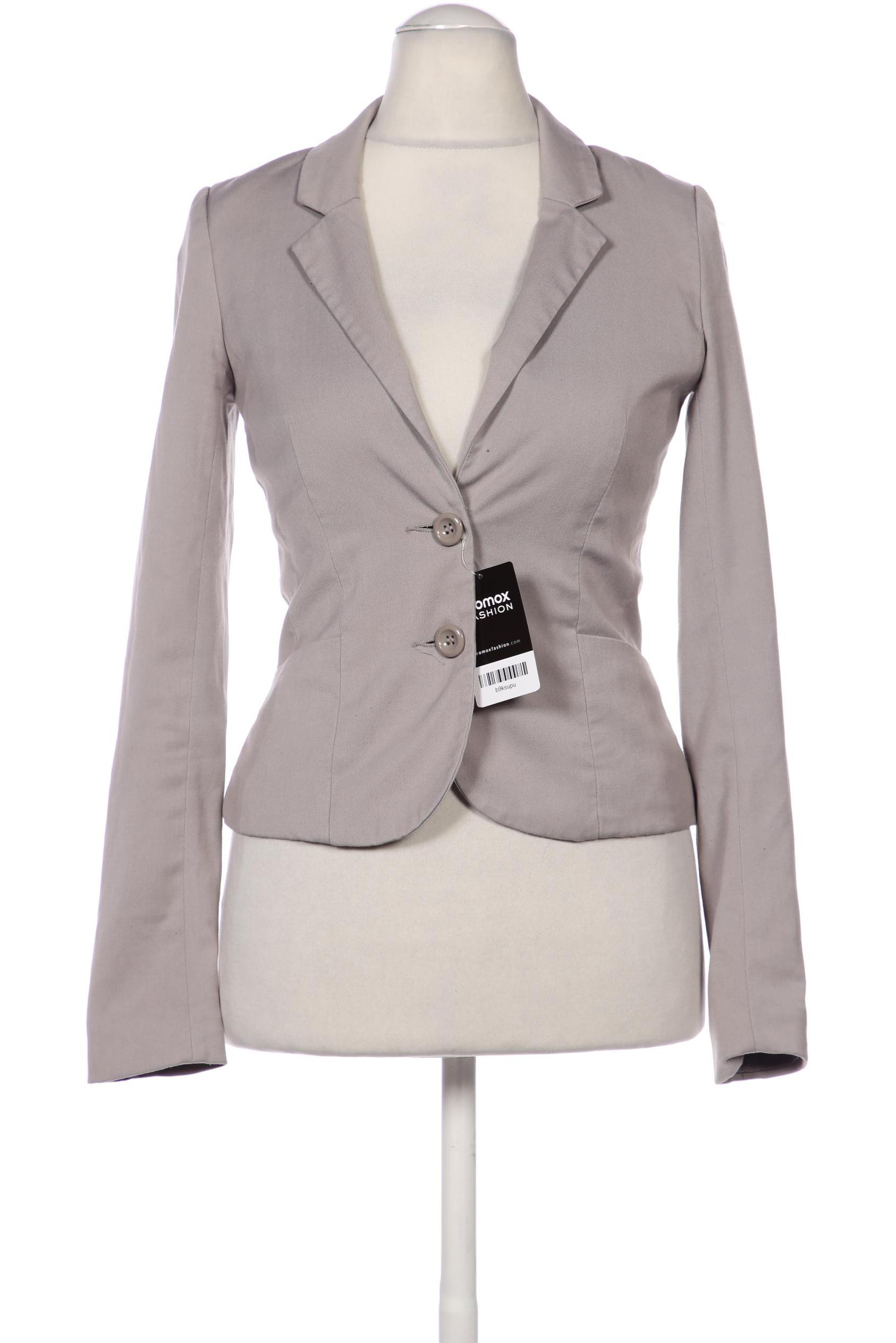 

H&M Damen Blazer, grau, Gr. 34
