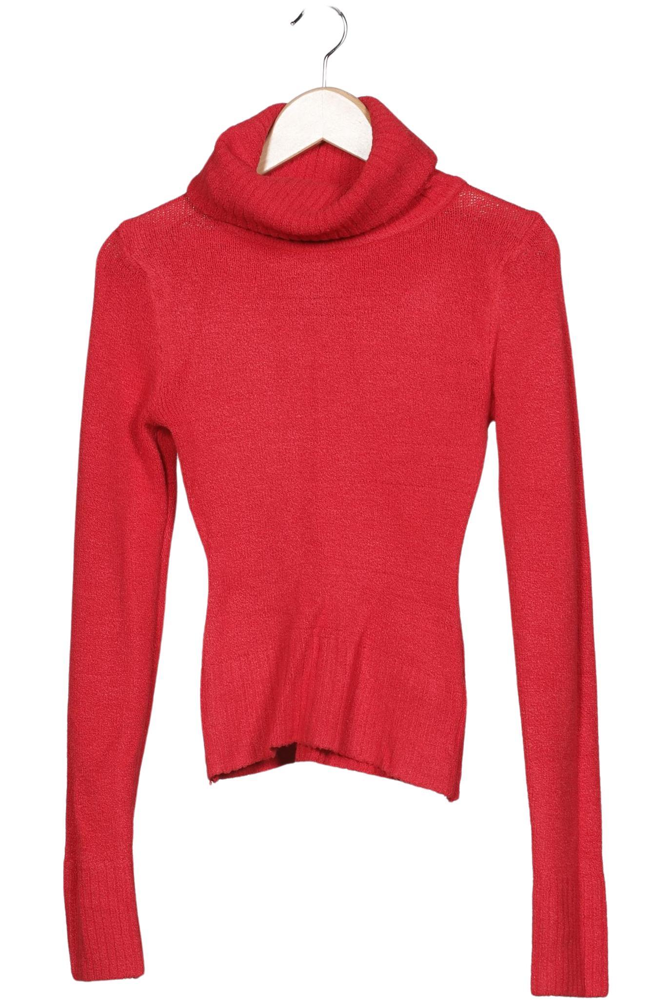 

H&M Damen Pullover, rot, Gr. 34