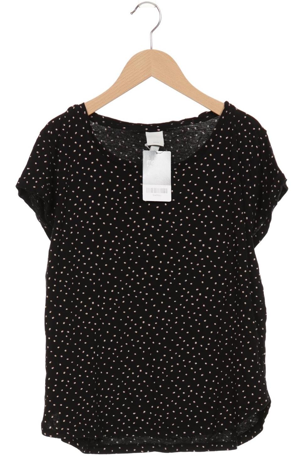 

H&M Damen T-Shirt, schwarz, Gr. 38