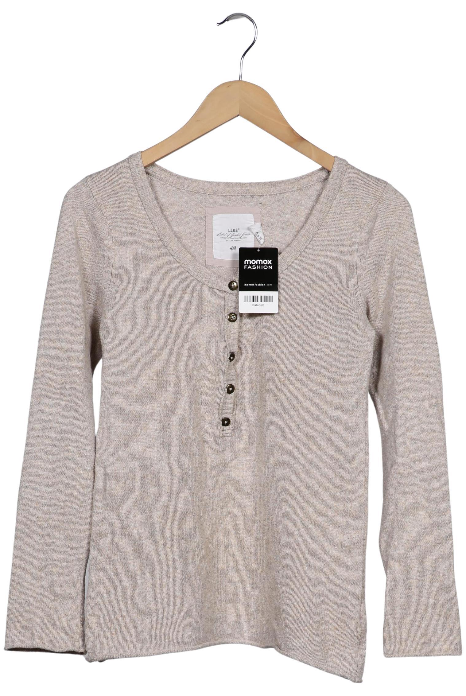 

H&M Damen Pullover, beige, Gr. 36