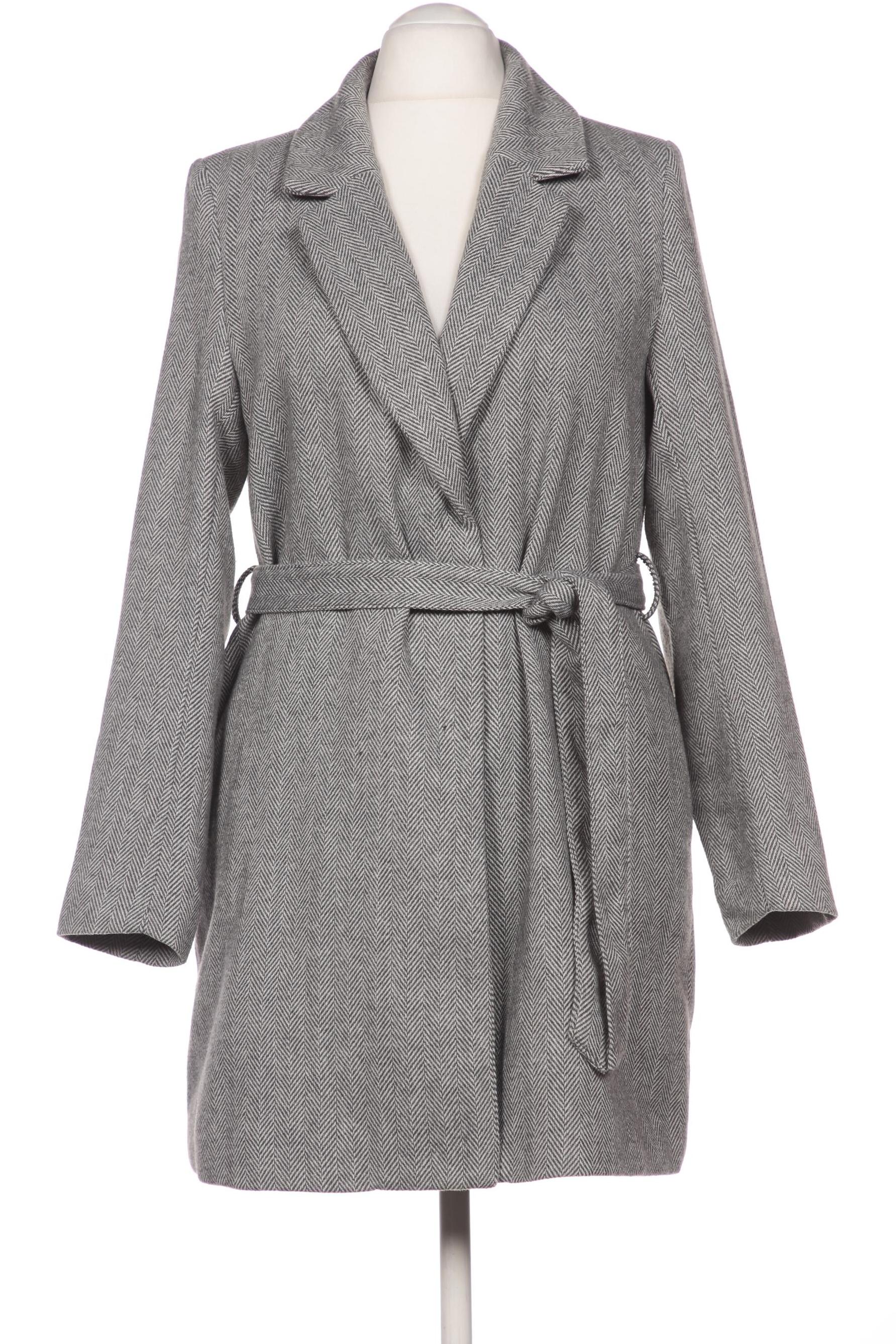 

H&M Damen Mantel, grau, Gr. 42