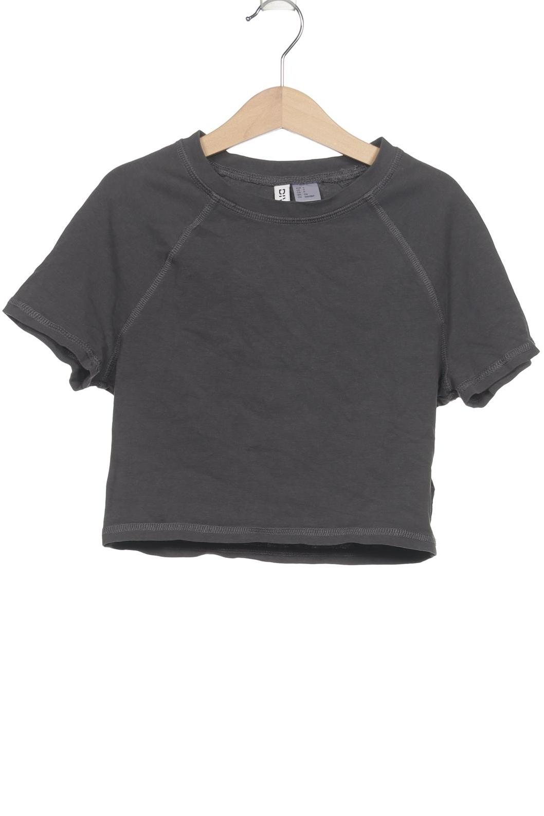 

H&M Damen T-Shirt, grau, Gr. 36