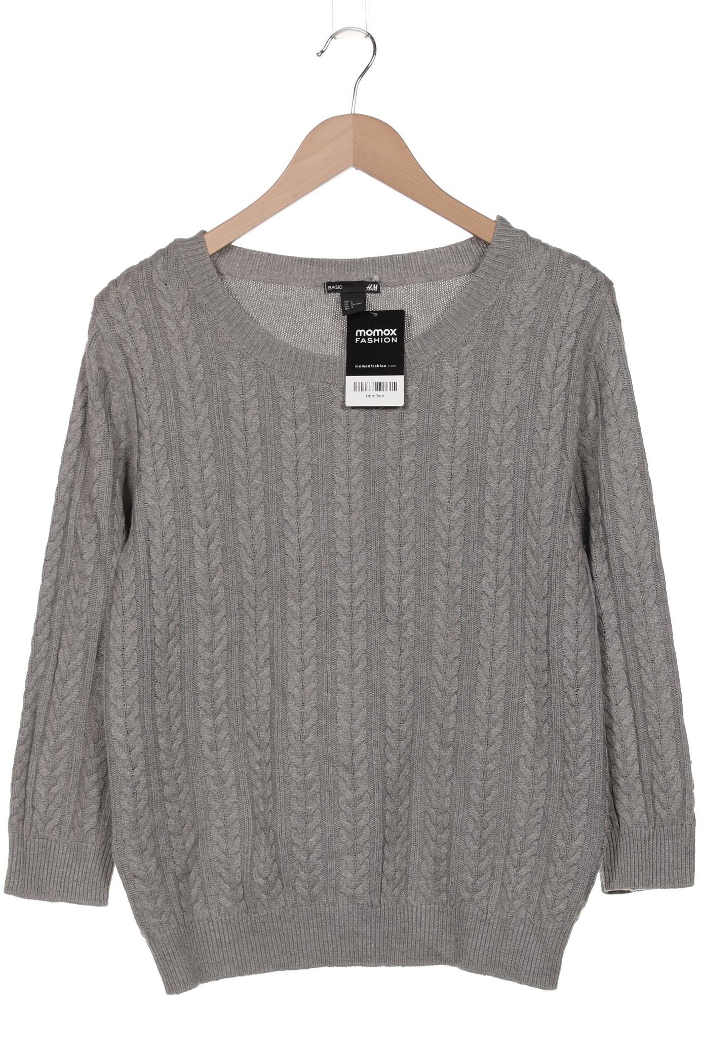 

H&M Damen Pullover, grau, Gr. 42