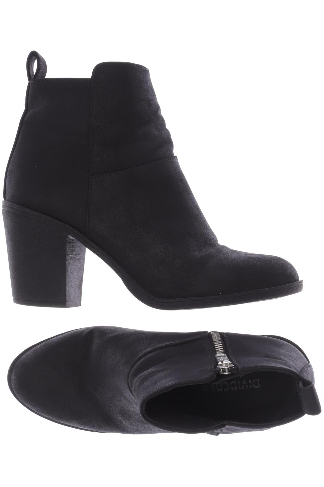 

H&M Damen Stiefelette, schwarz, Gr. 38