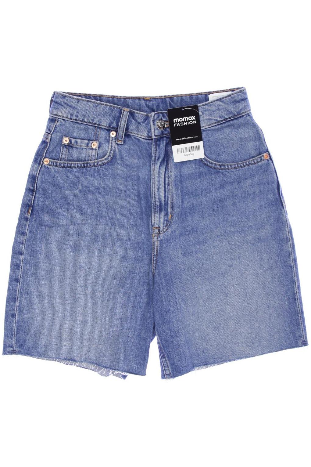 

H&M Damen Shorts, blau, Gr. 34