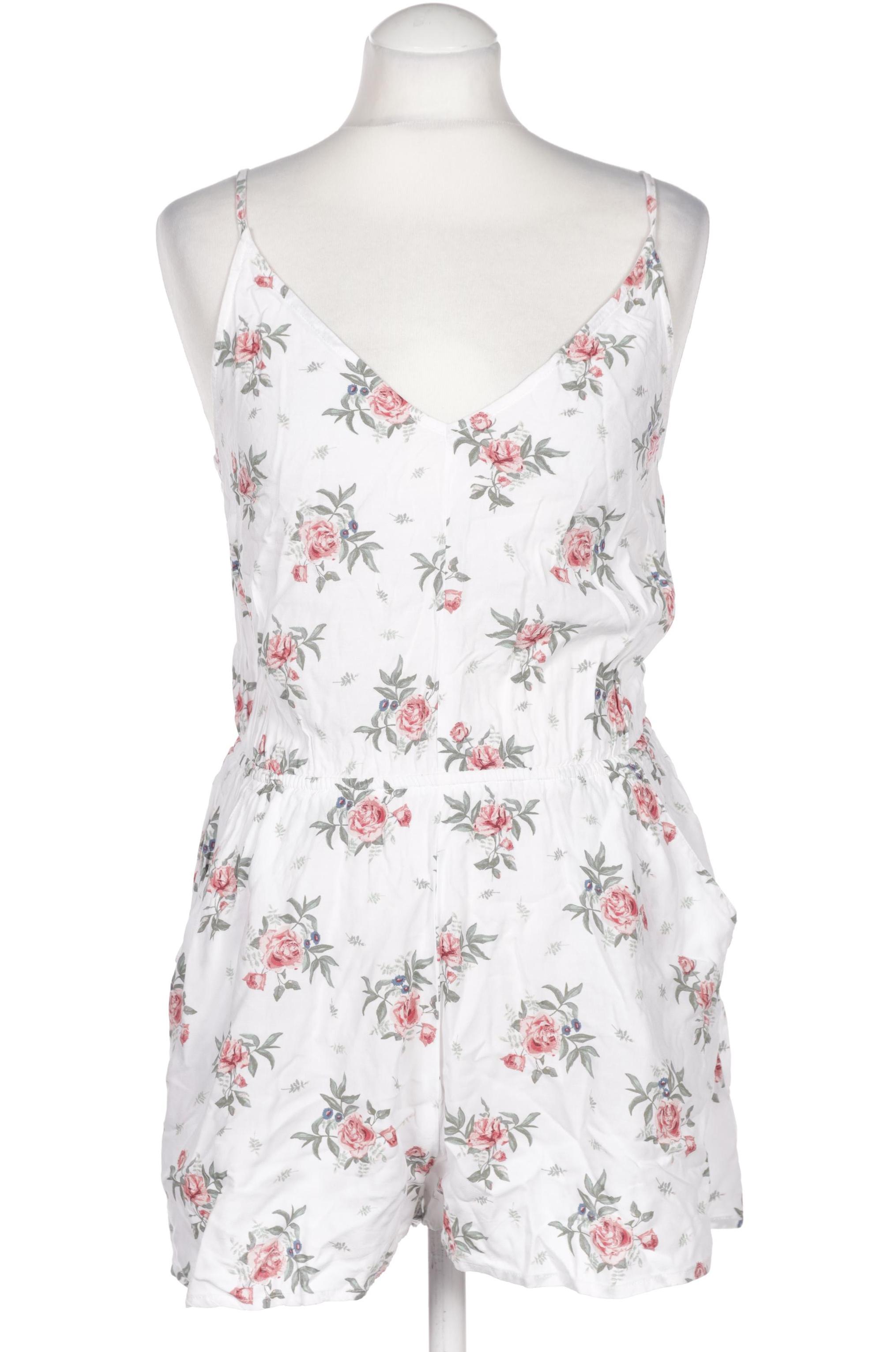 

H&M Damen Jumpsuit/Overall, weiß, Gr. 38