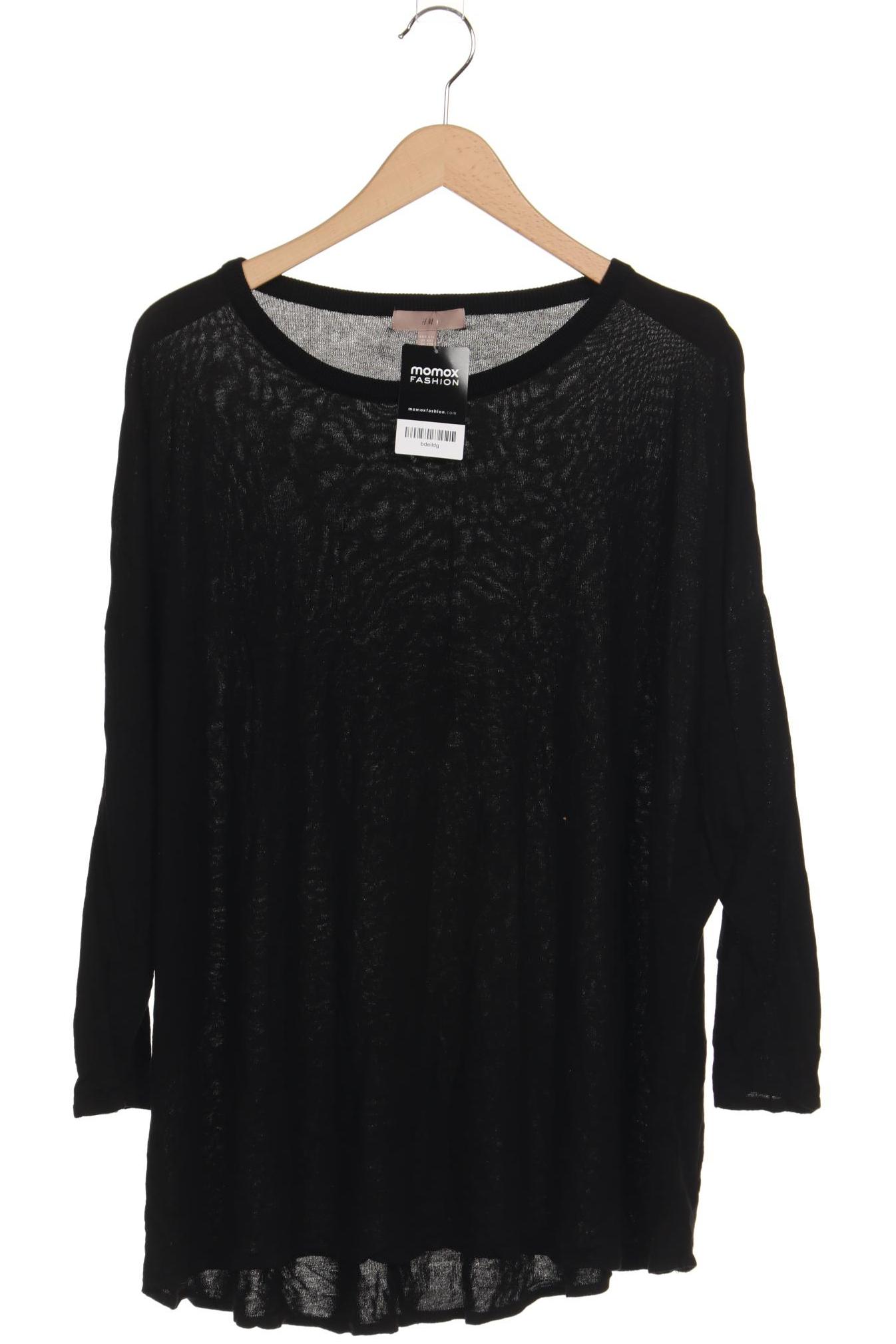 

H&M Damen Pullover, schwarz, Gr. 46