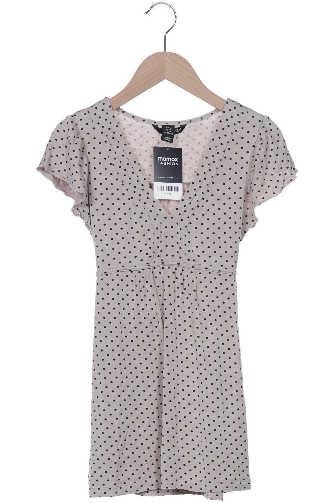 

H&M Damen T-Shirt, beige, Gr. 34