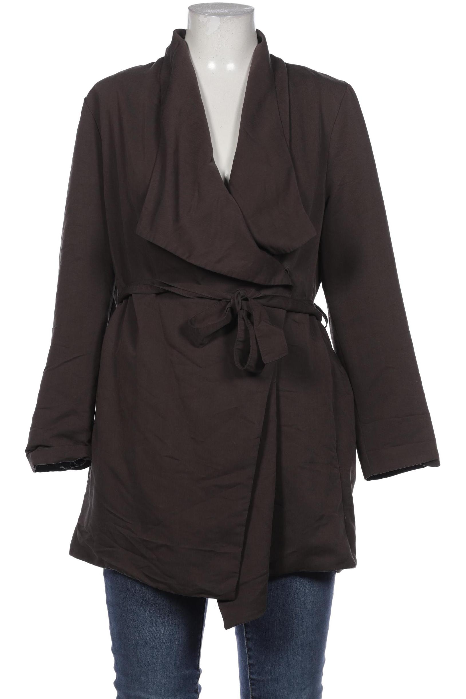 

H&M Damen Mantel, grün, Gr. 40