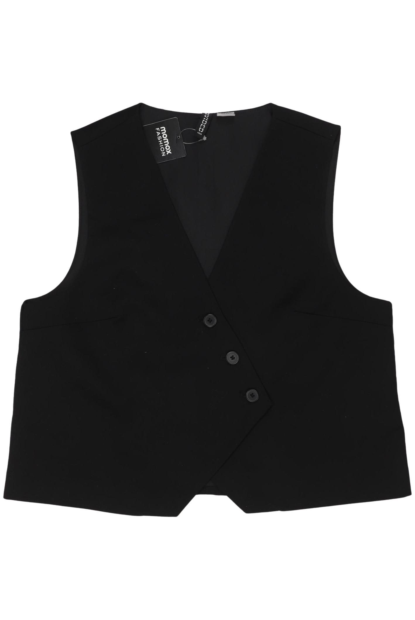 

H&M Damen Weste, schwarz, Gr. 36