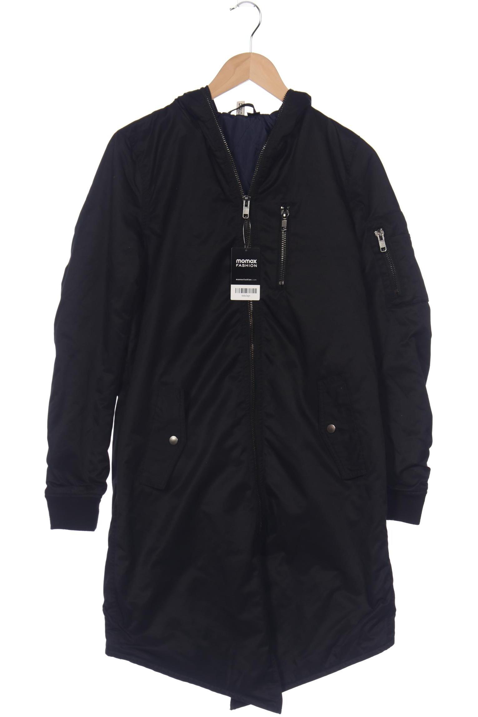 

H&M Damen Mantel, schwarz
