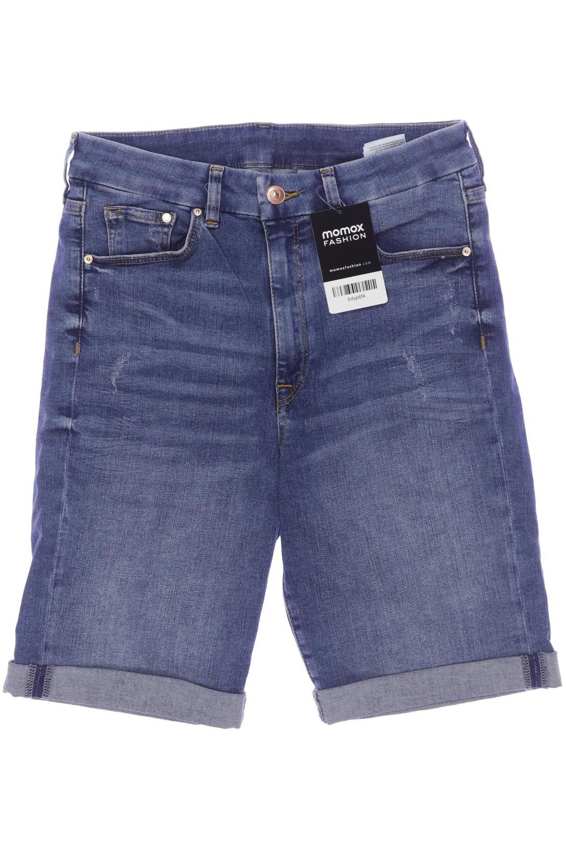 

H&M Damen Shorts, blau, Gr. 40