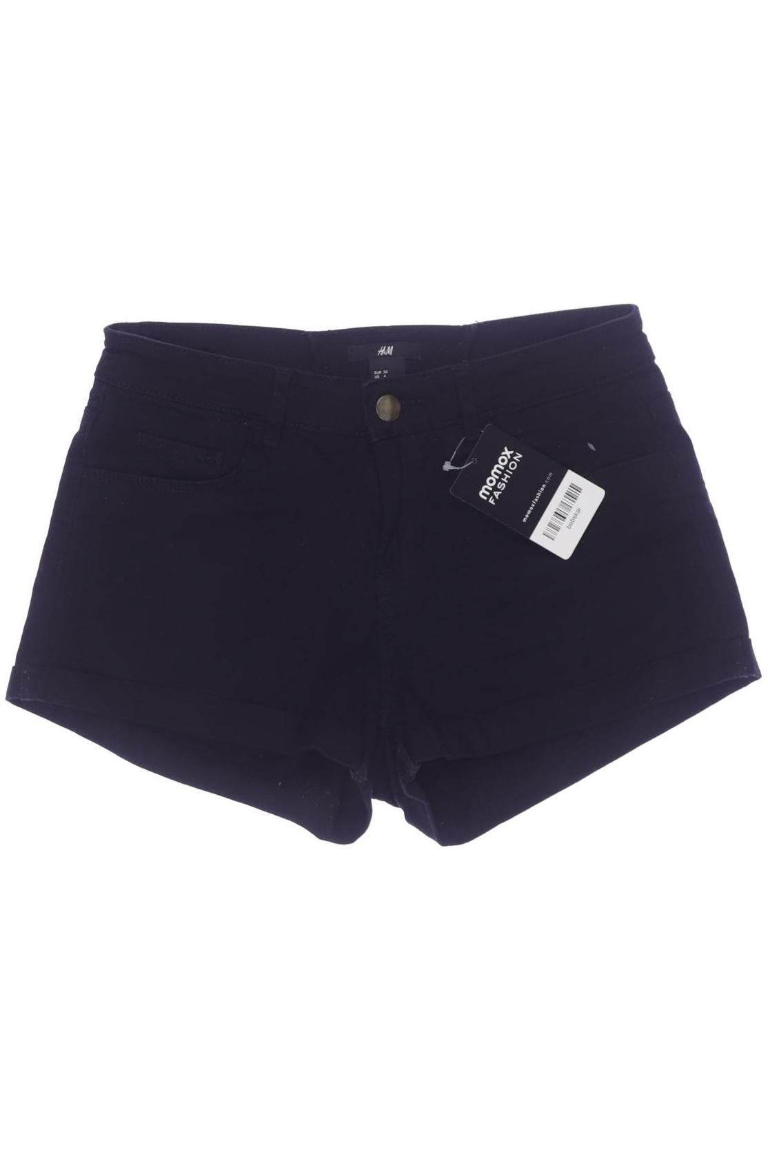 

H&M Damen Shorts, schwarz, Gr. 34