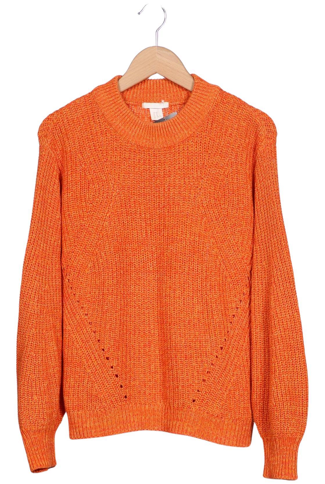 

H&M Damen Pullover, orange, Gr. 38