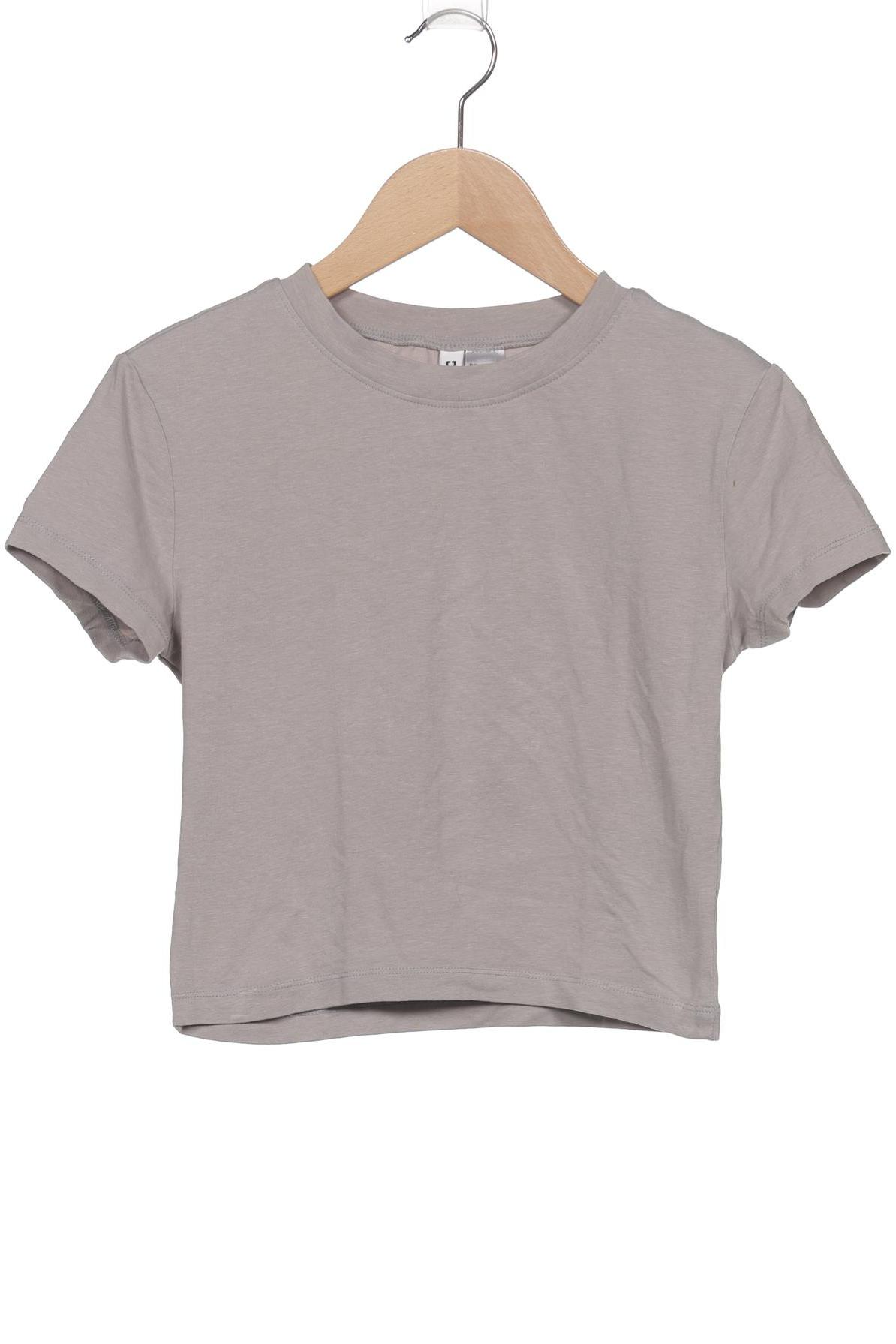

H&M Damen T-Shirt, grau, Gr. 38
