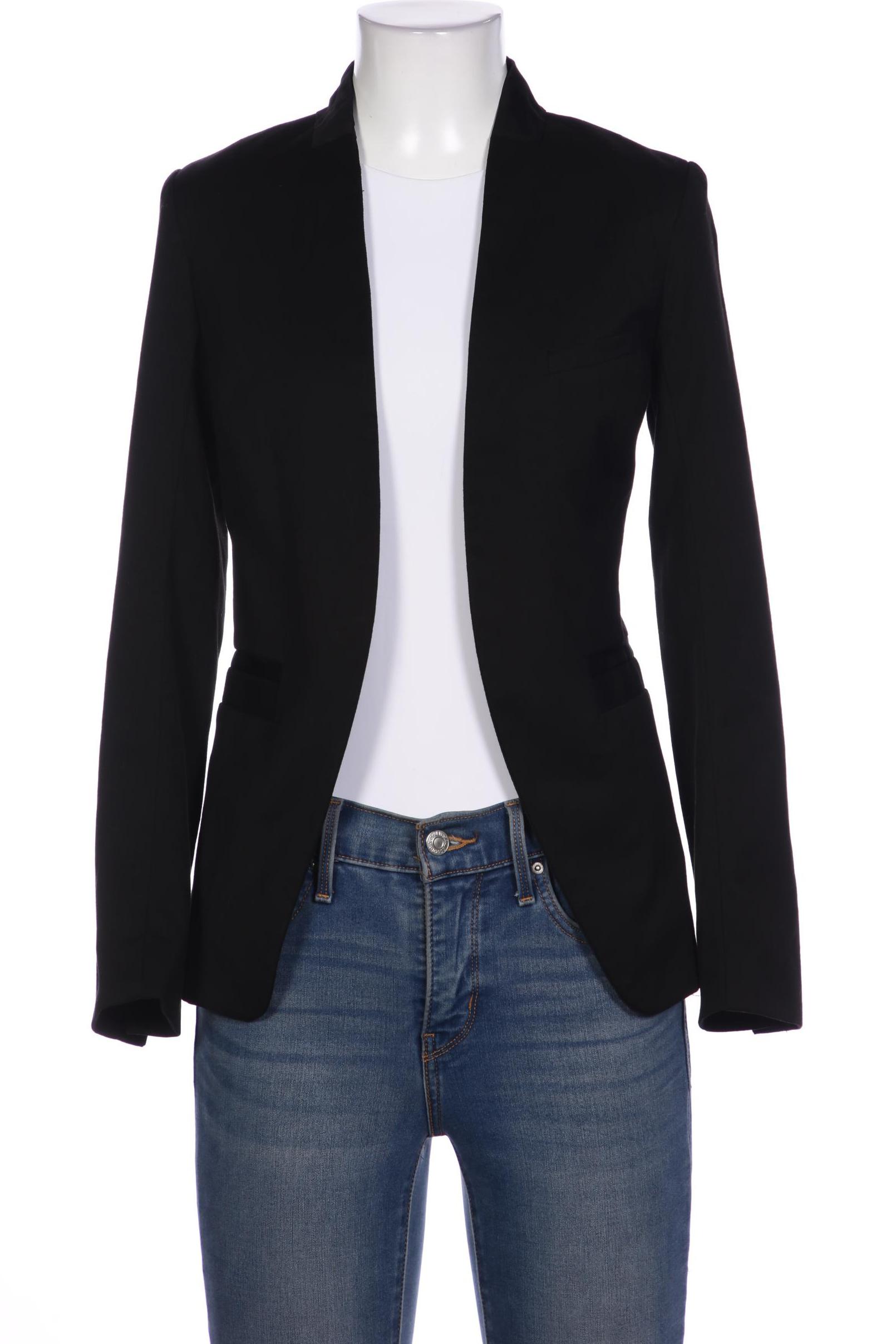 

H&M Damen Blazer, schwarz, Gr. 34