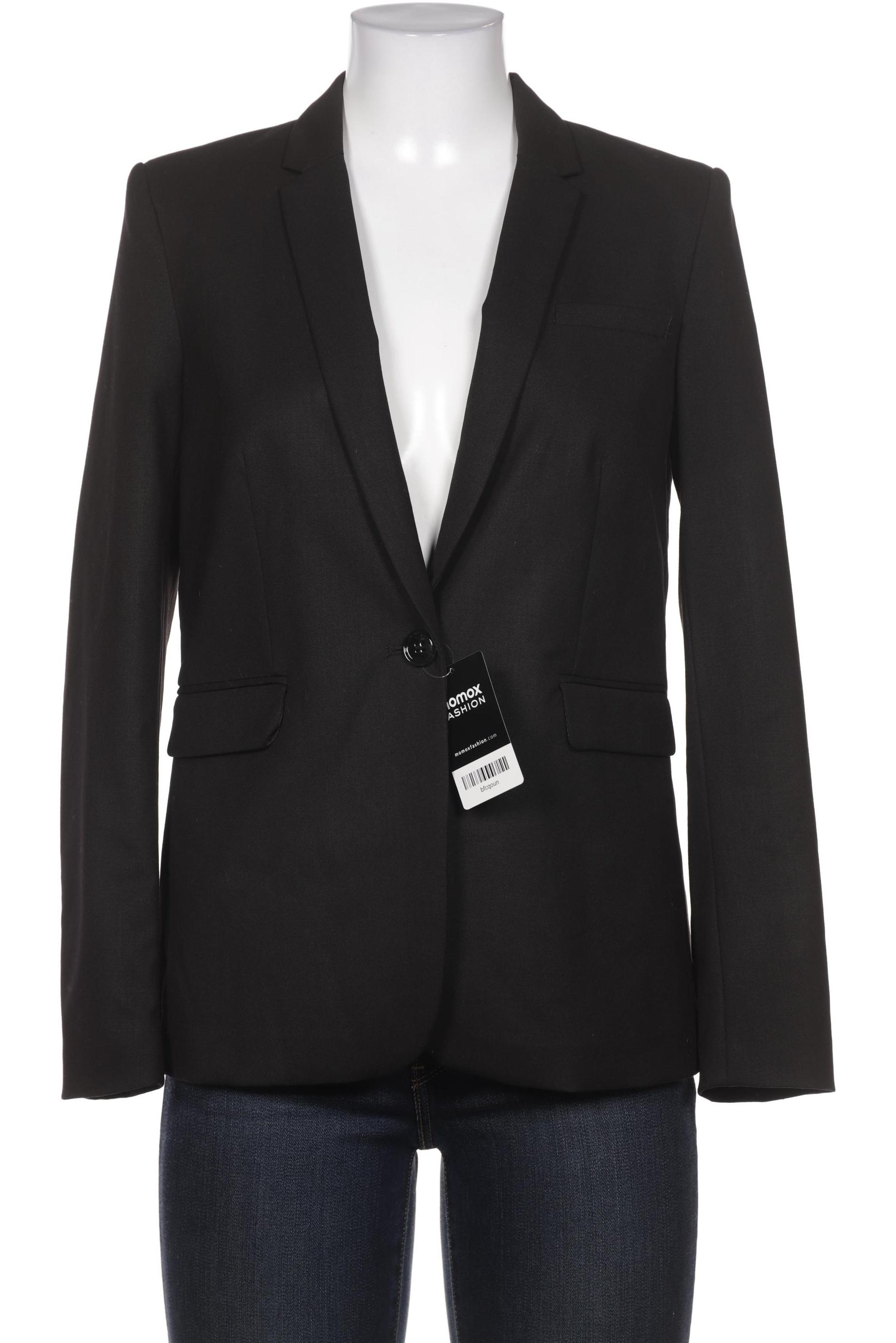 

H&M Damen Blazer, schwarz, Gr. 38