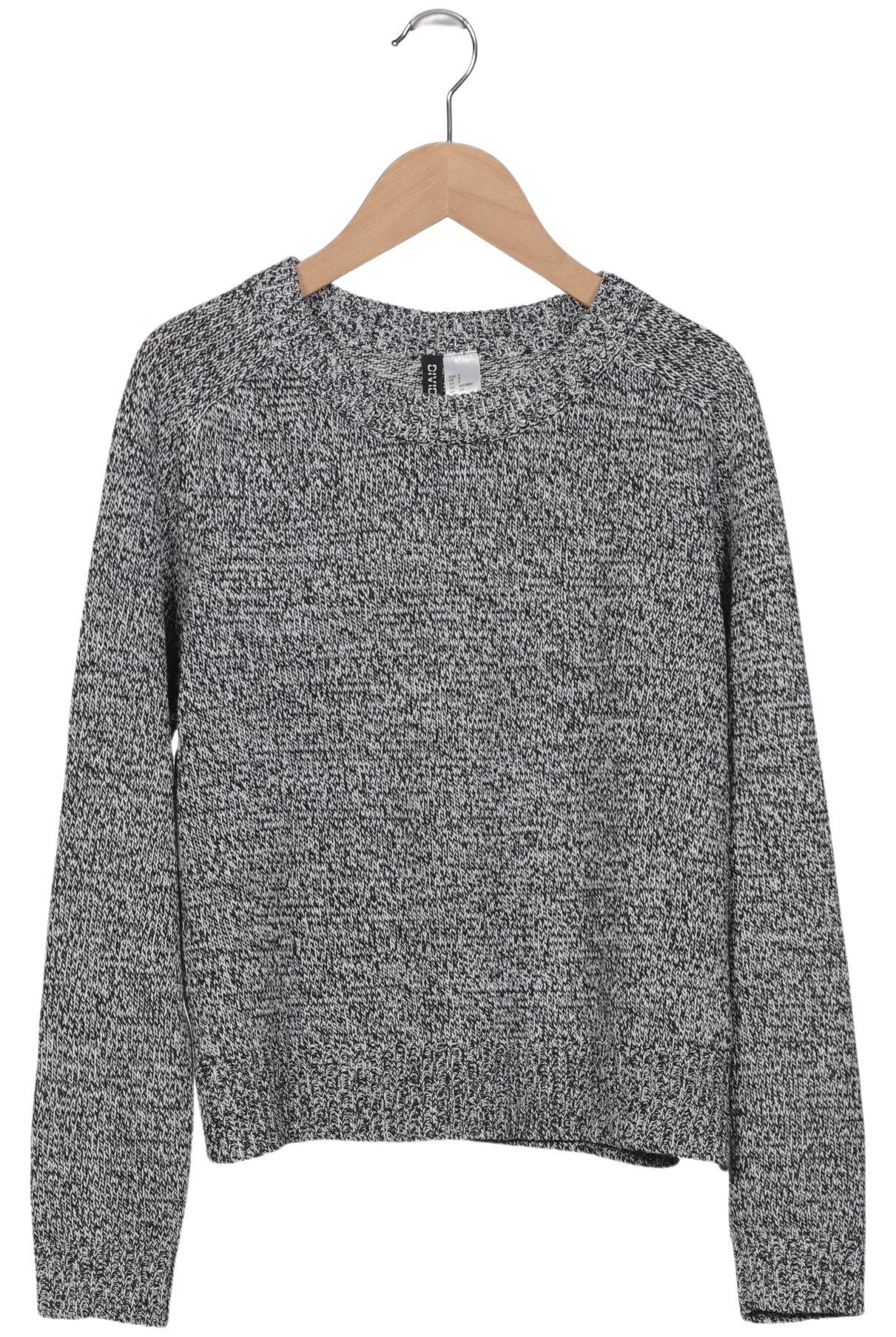 

H&M Damen Pullover, grau, Gr. 36