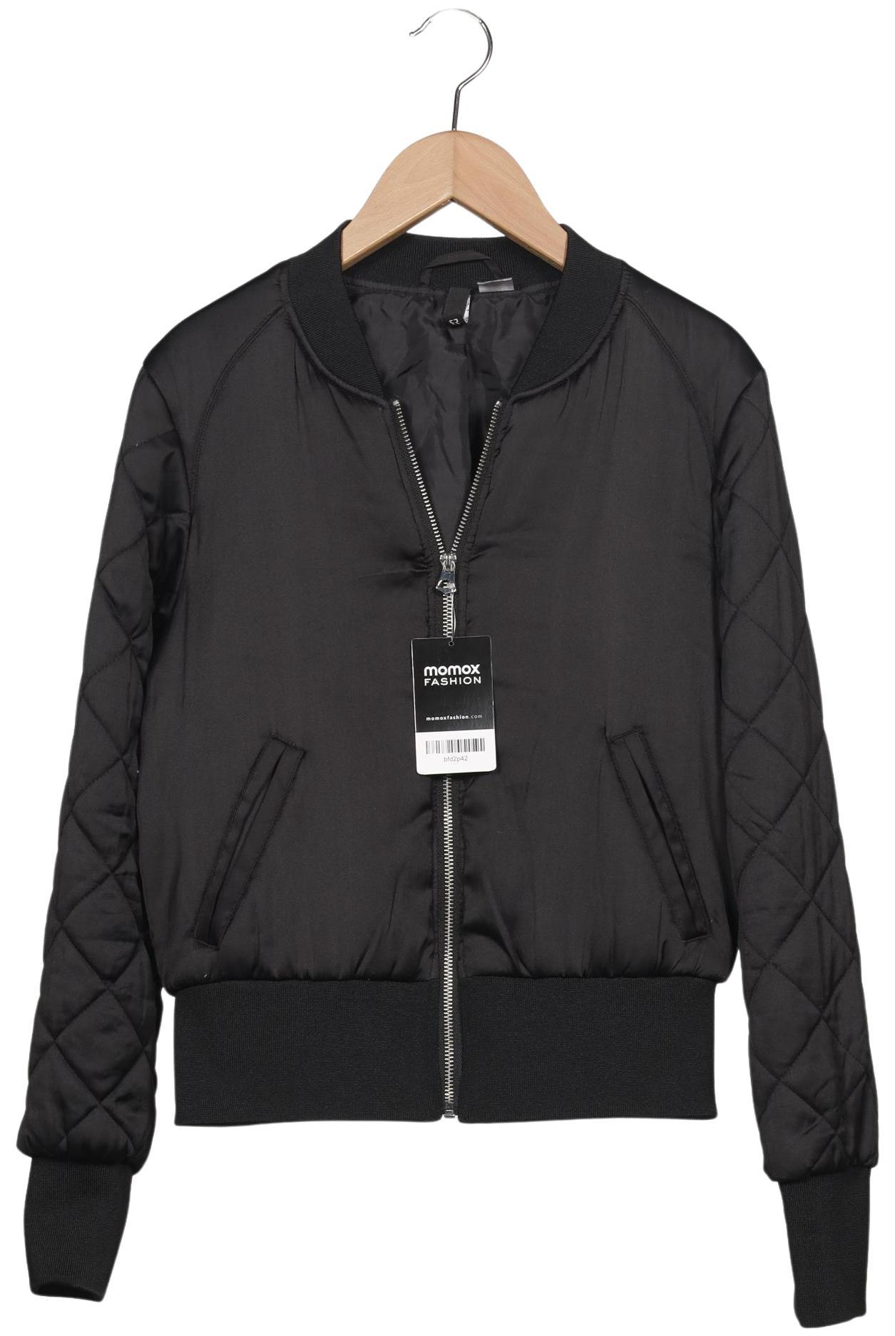 

H&M Damen Jacke, schwarz, Gr. 36