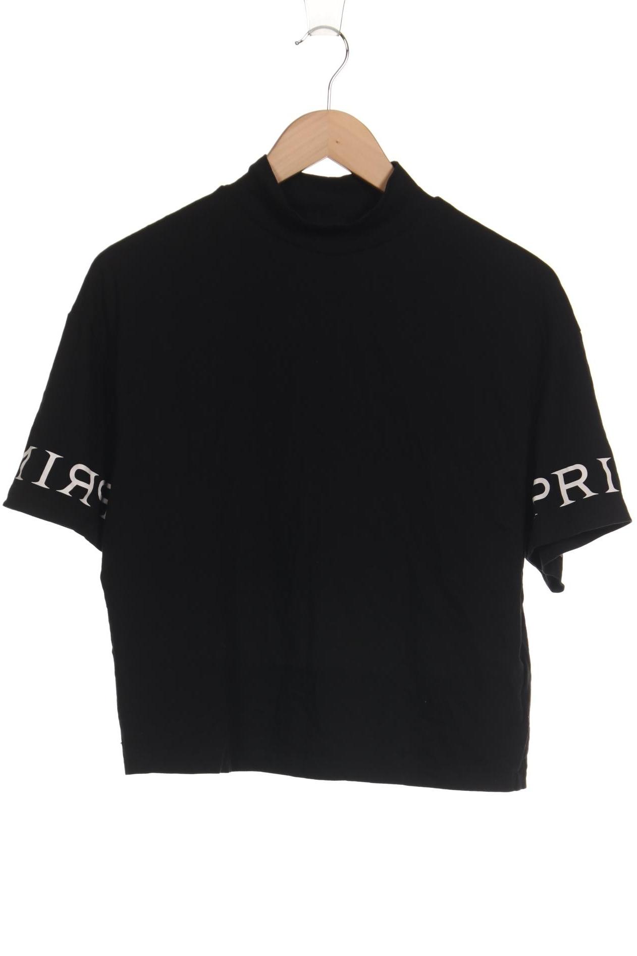 

H&M Damen T-Shirt, schwarz, Gr. 36