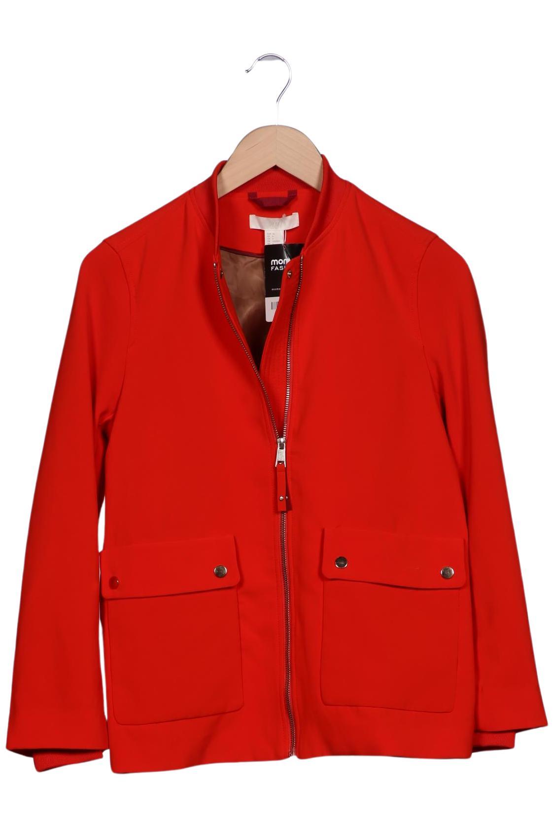 

H&M Damen Jacke, rot, Gr. 36