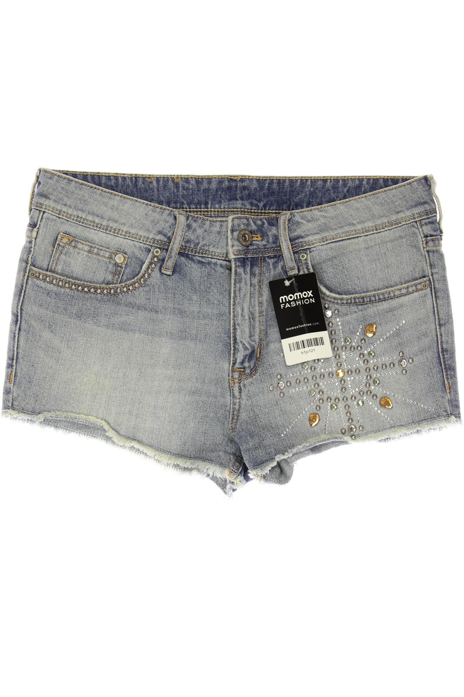 

H&M Damen Shorts, blau, Gr. 36