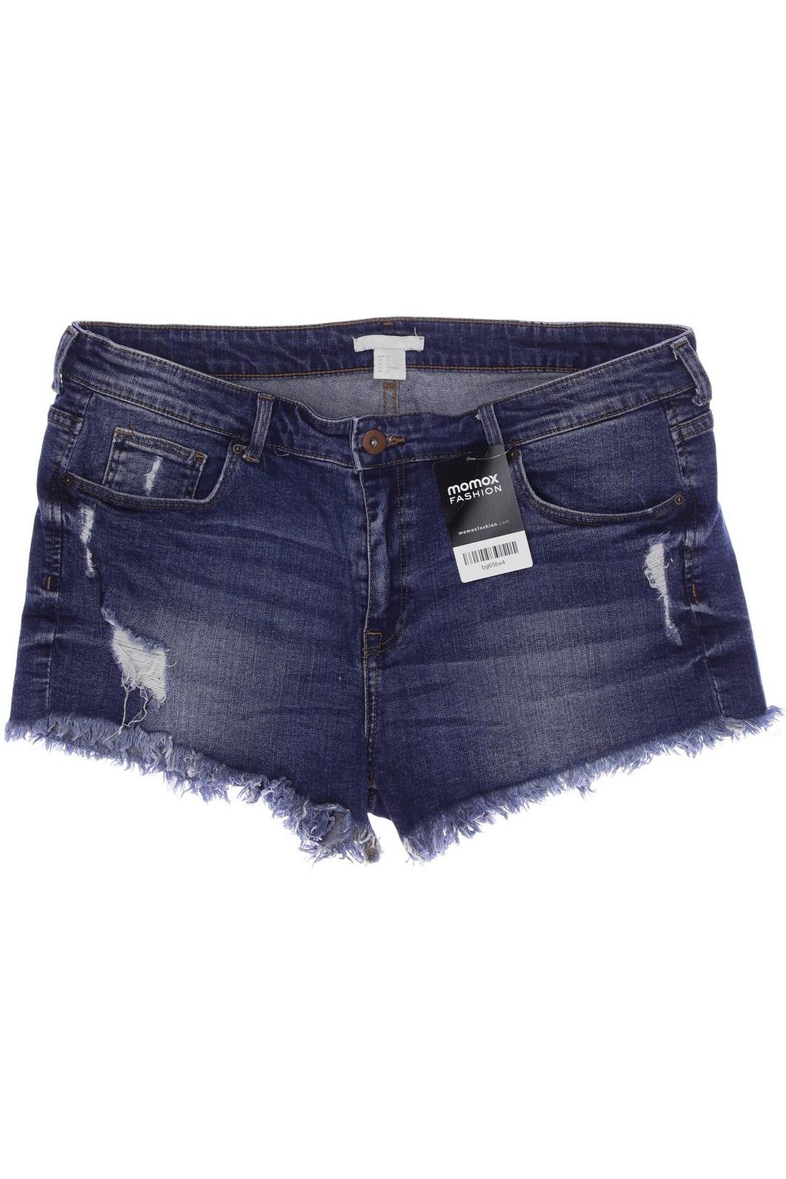 

H&M Damen Shorts, blau, Gr. 42