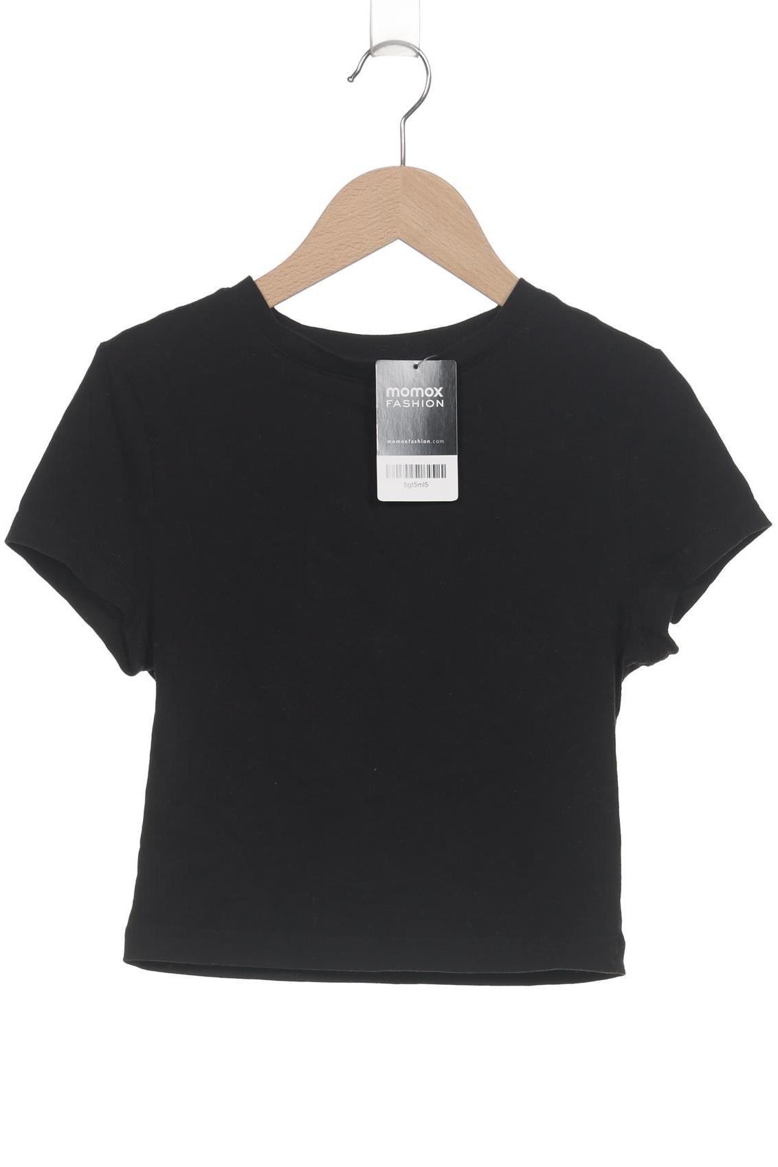 

H&M Damen T-Shirt, schwarz, Gr. 36