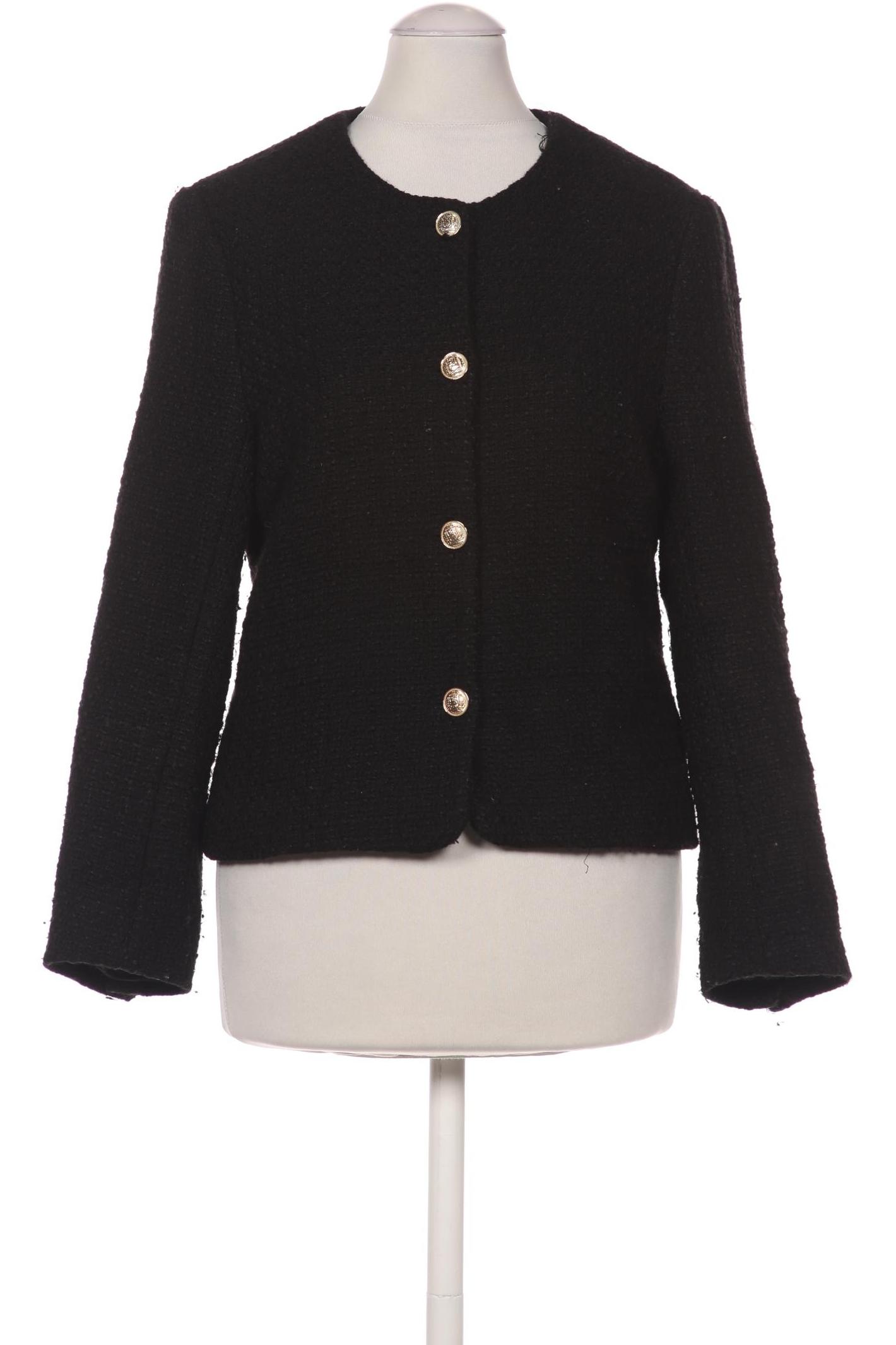 

H&M Damen Blazer, schwarz, Gr. 34