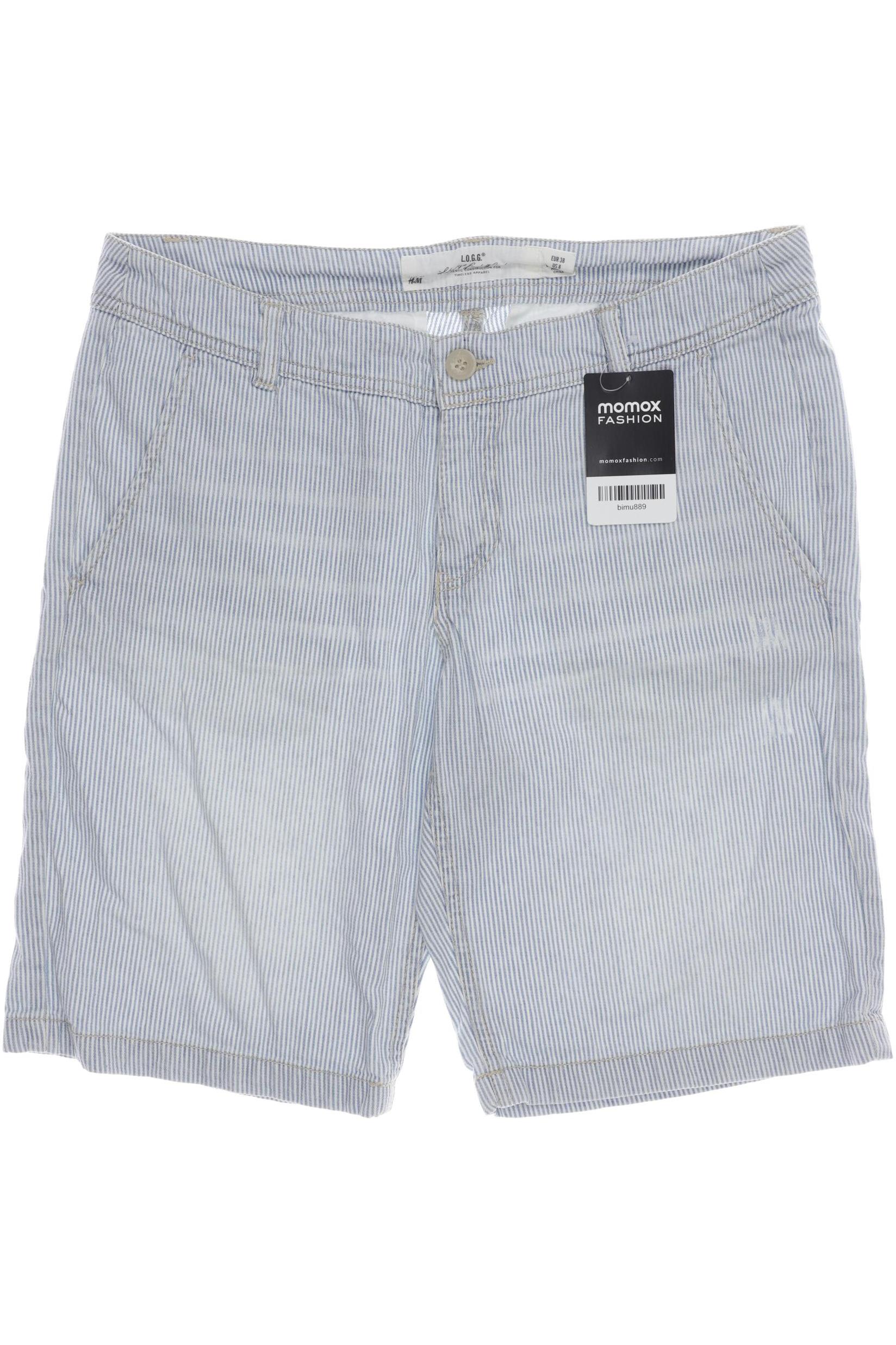 

H&M Damen Shorts, hellblau, Gr. 38