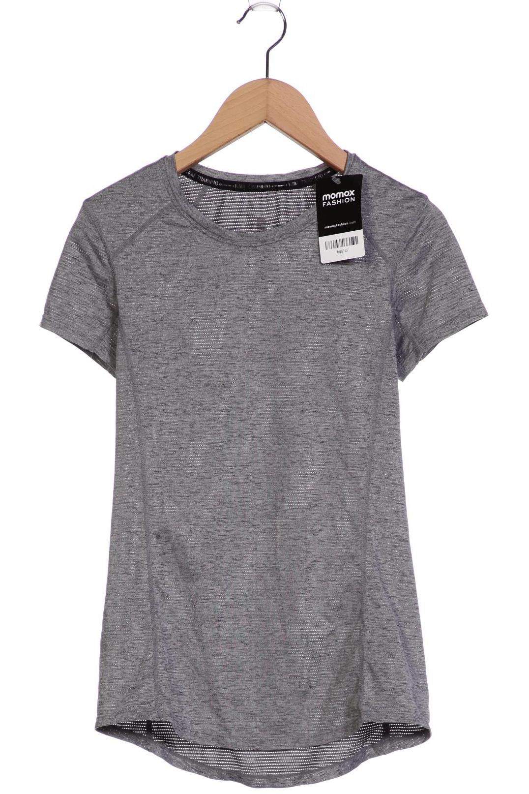 

H&M Damen T-Shirt, grau, Gr. 34