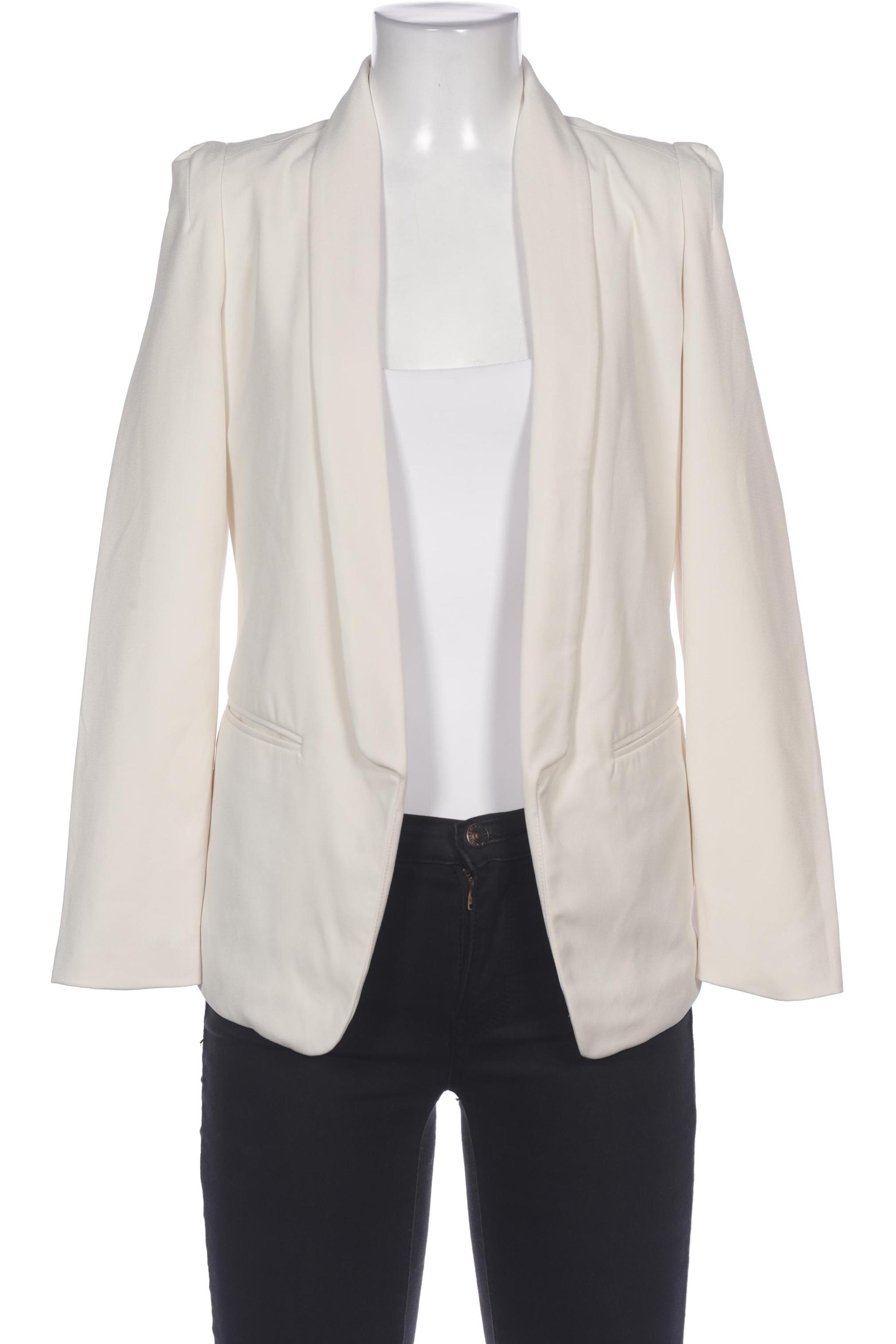 

H&M Damen Blazer, weiß, Gr. 34