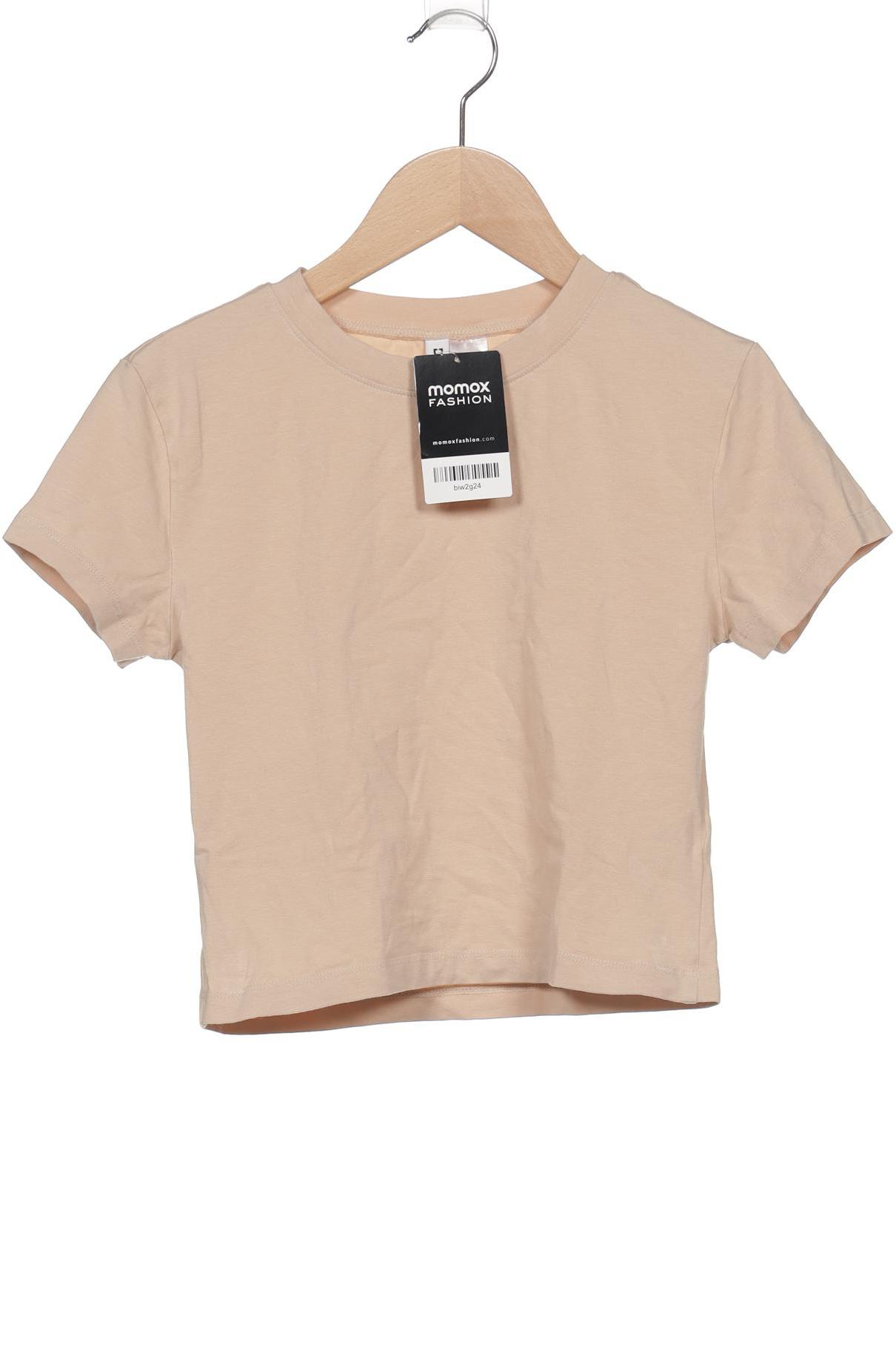 

H&M Damen T-Shirt, beige, Gr. 38