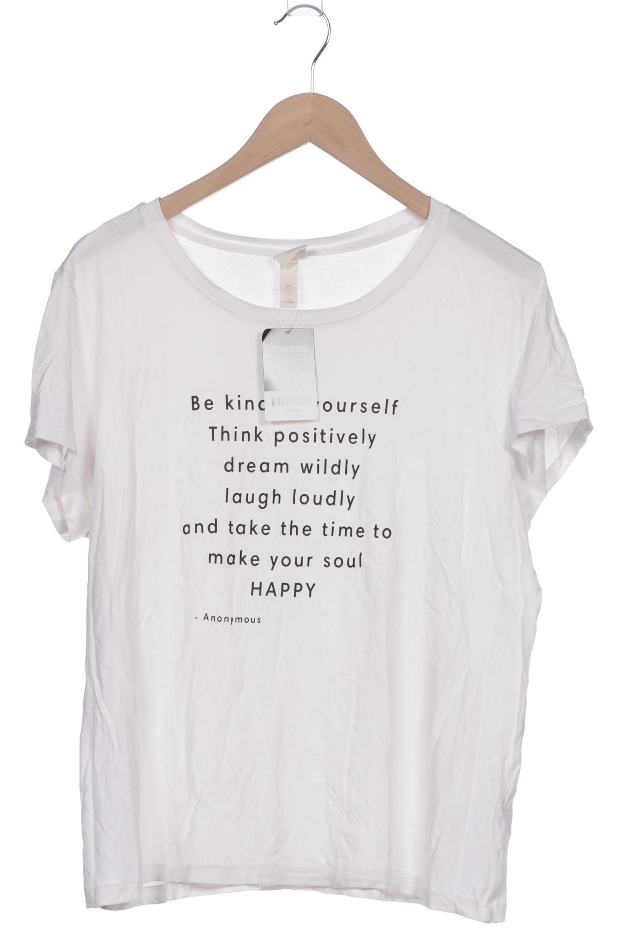

H&M Damen T-Shirt, weiß, Gr. 42