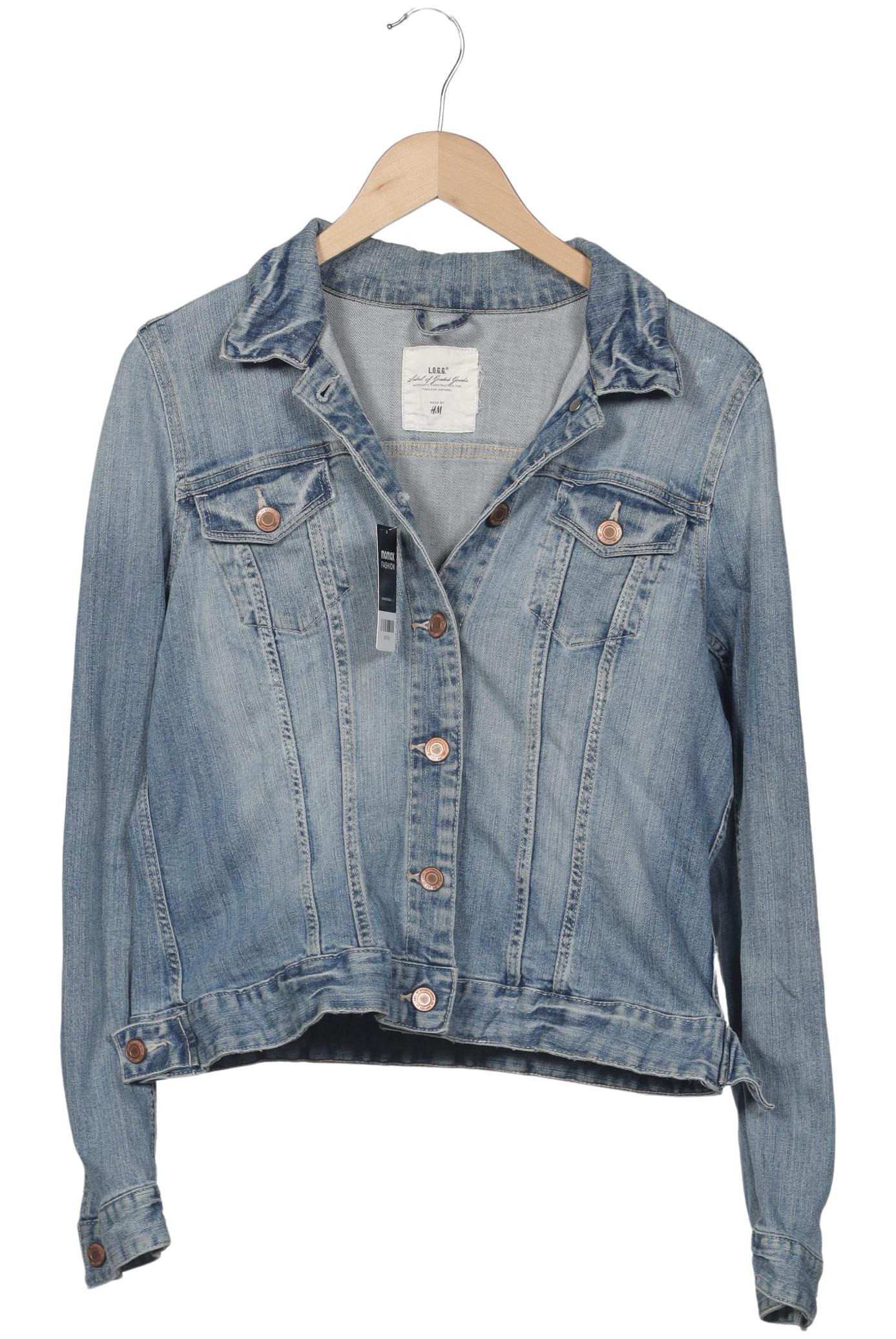 

H&M Damen Jacke, hellblau, Gr. 38