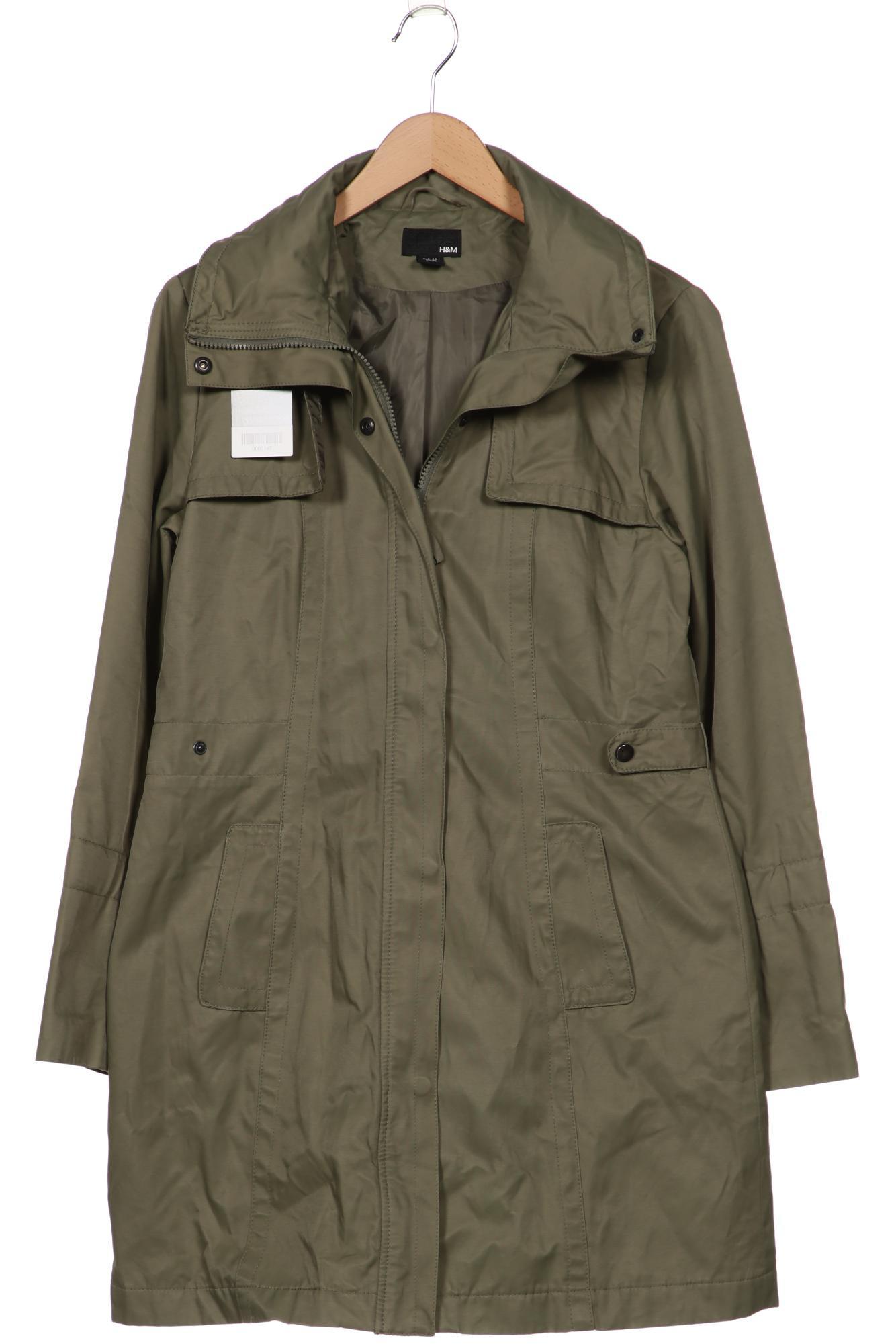 

H&M Damen Mantel, grün