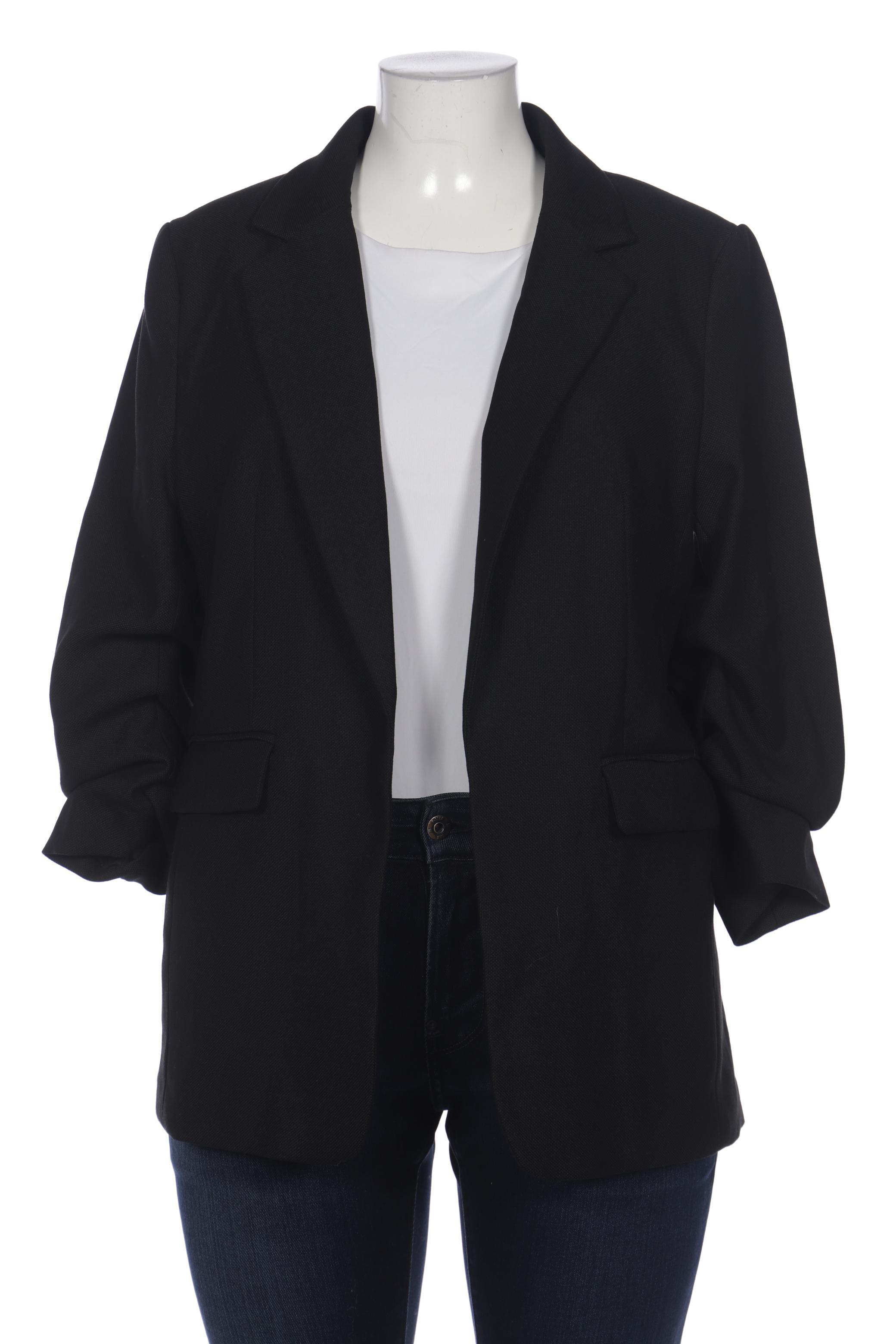

H&M Damen Blazer, schwarz, Gr. 46