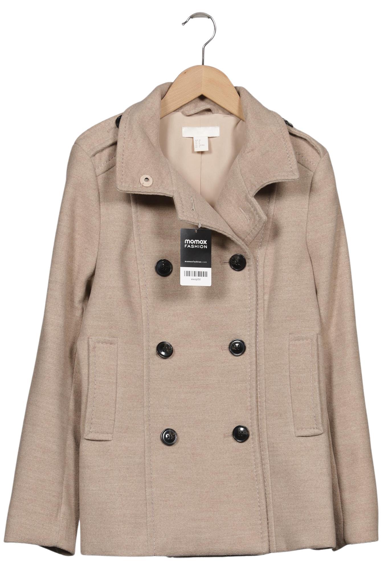 

H&M Damen Mantel, beige, Gr. 38