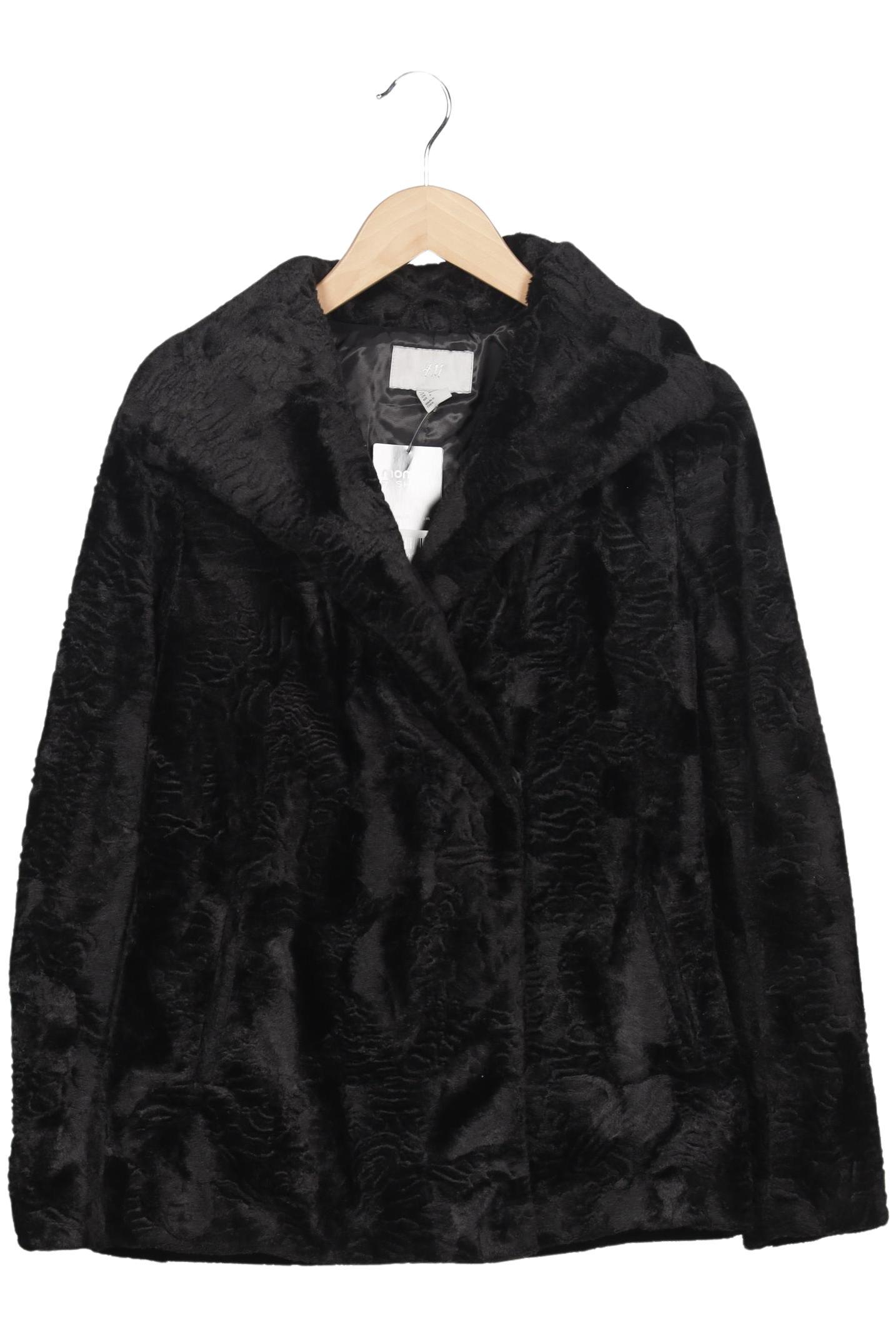 

H&M Damen Jacke, schwarz, Gr. 36