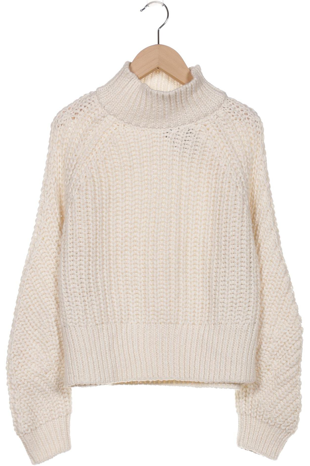 

H&M Damen Pullover, cremeweiß, Gr. 36