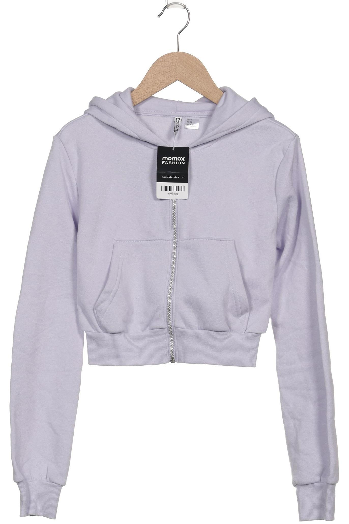 

H&M Damen Kapuzenpullover, flieder, Gr. 34